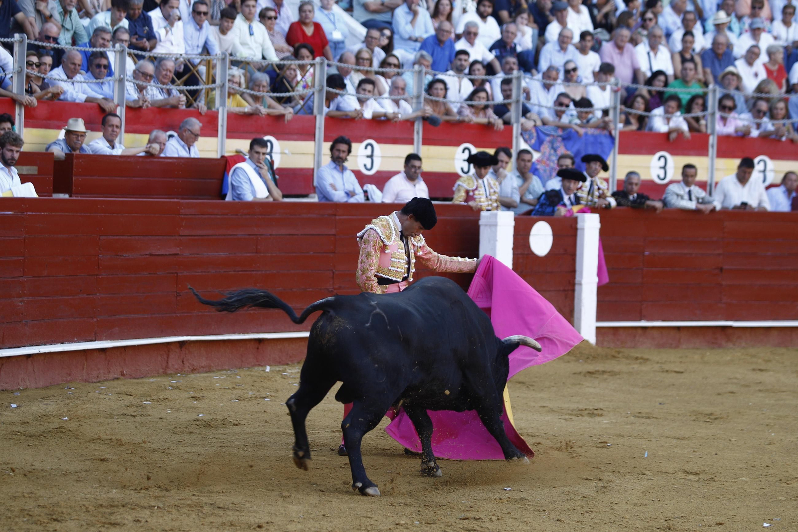 Las mejores imágenes de los toreros Fortes, Juan Ortega y David de Miranda en la Feria de Almería 2025