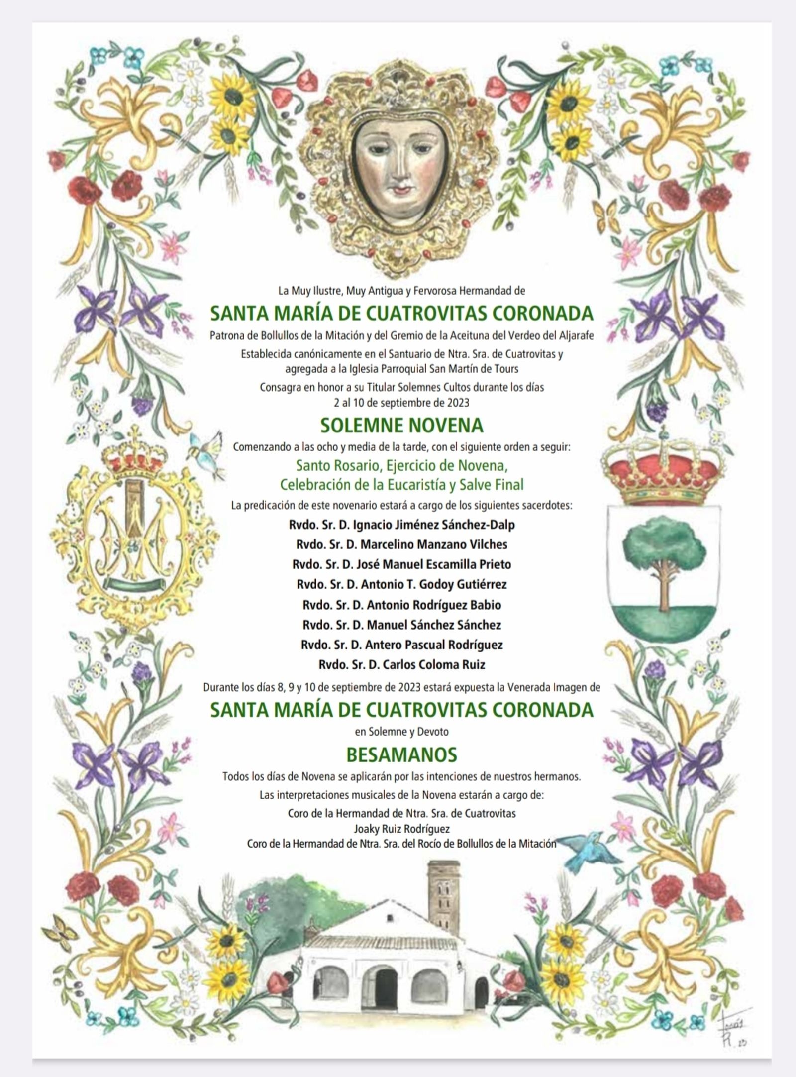 Orla de cultos de la Virgen de Cuatrovitas