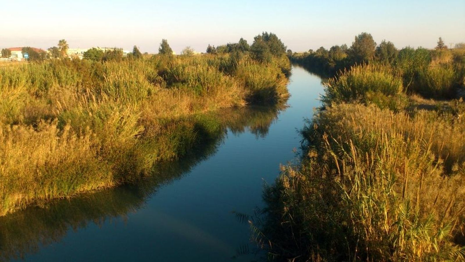 El río Guadalhorce es el causante de este entorno.