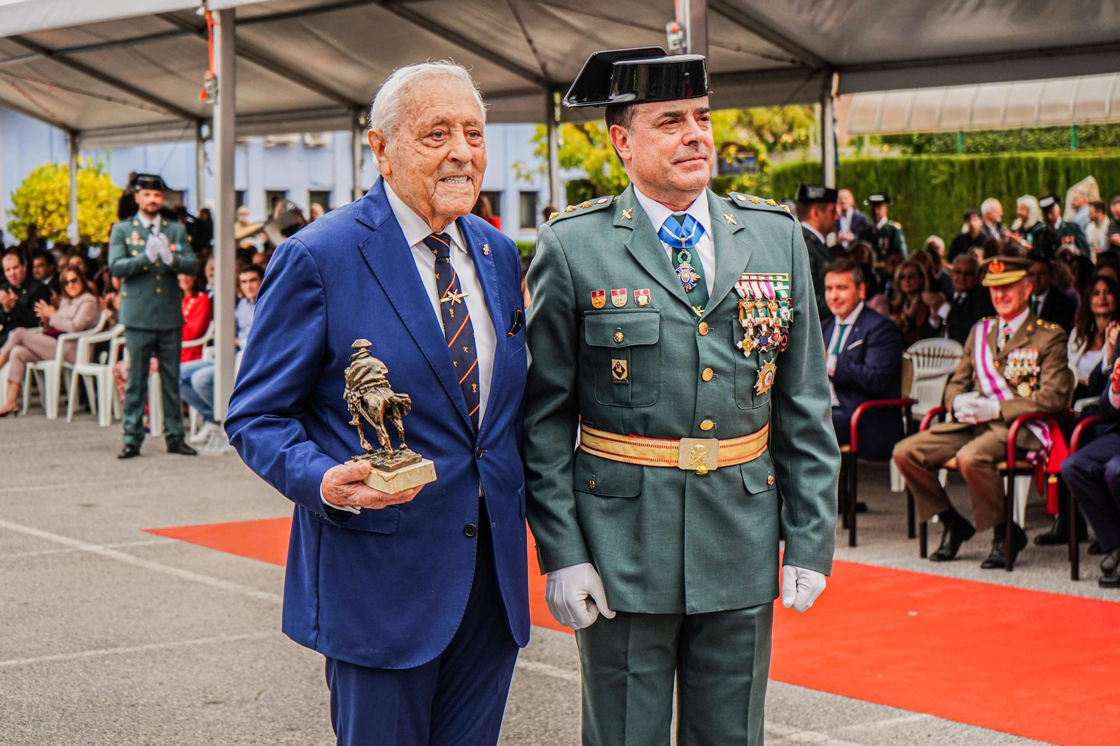 Así fueron los actos en honor a la patrona de la Guardia Civil en Granada