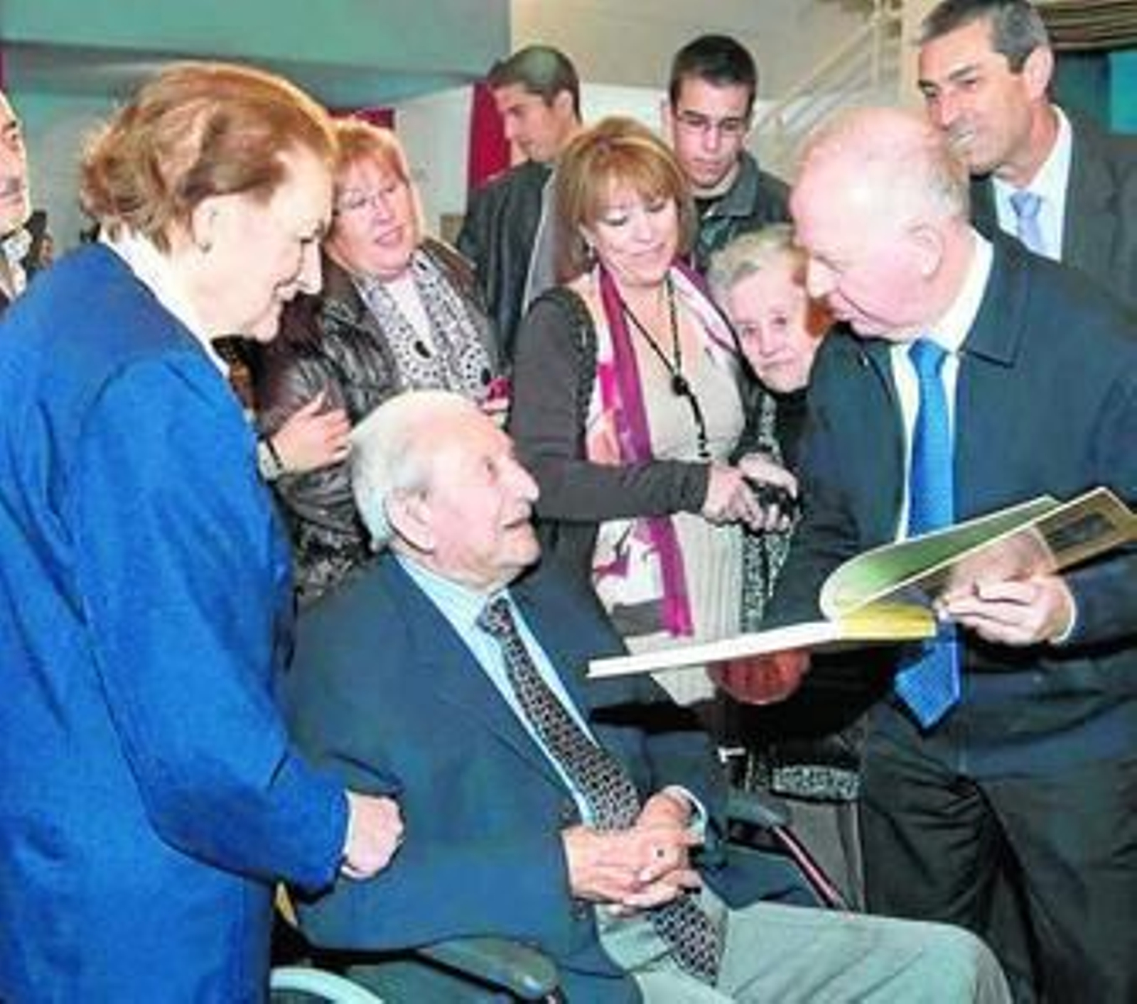 El alcalde de Torremolinos con Cristino Anta.