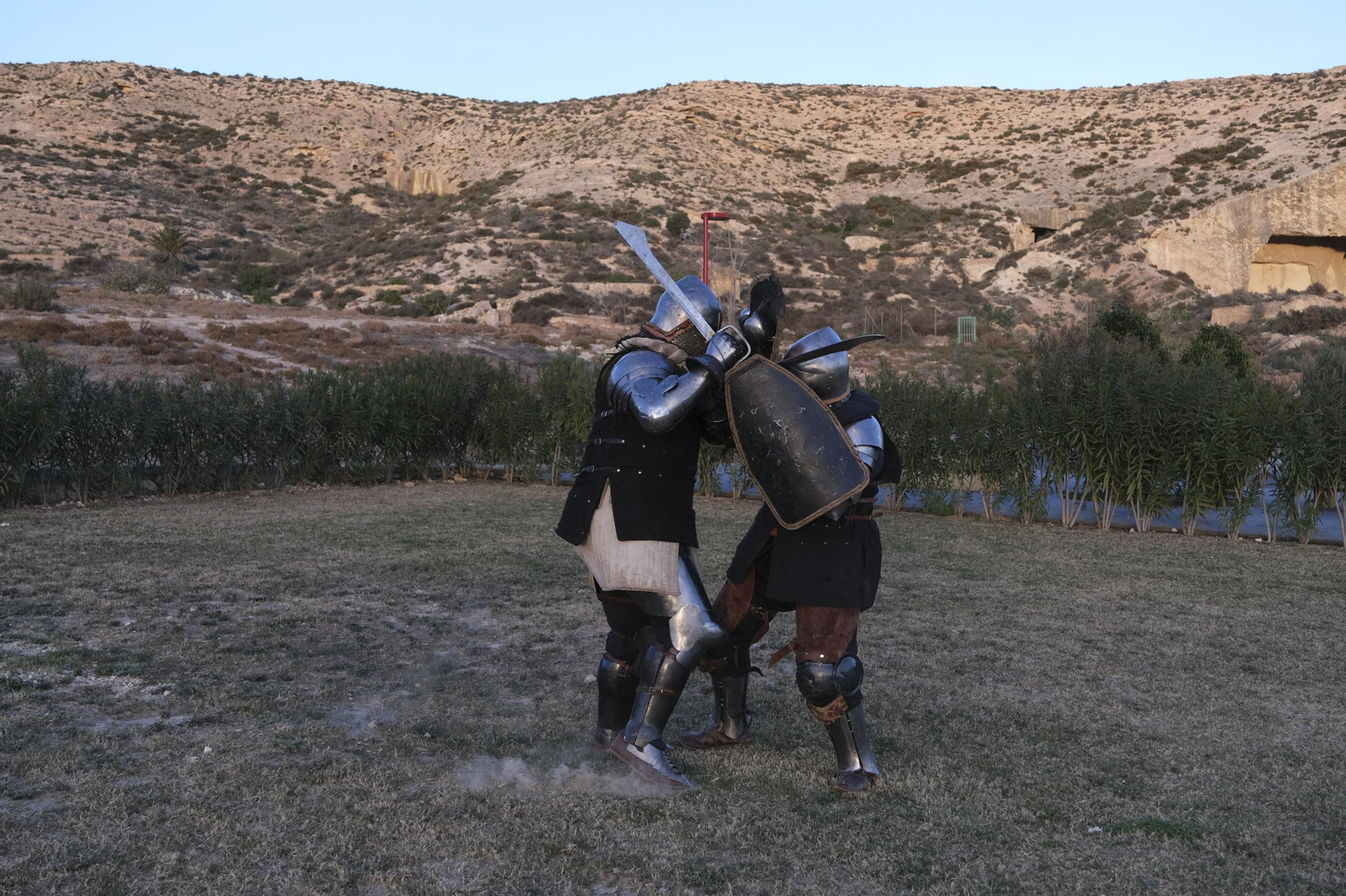 Fotogalería de los combates medievales en Almería