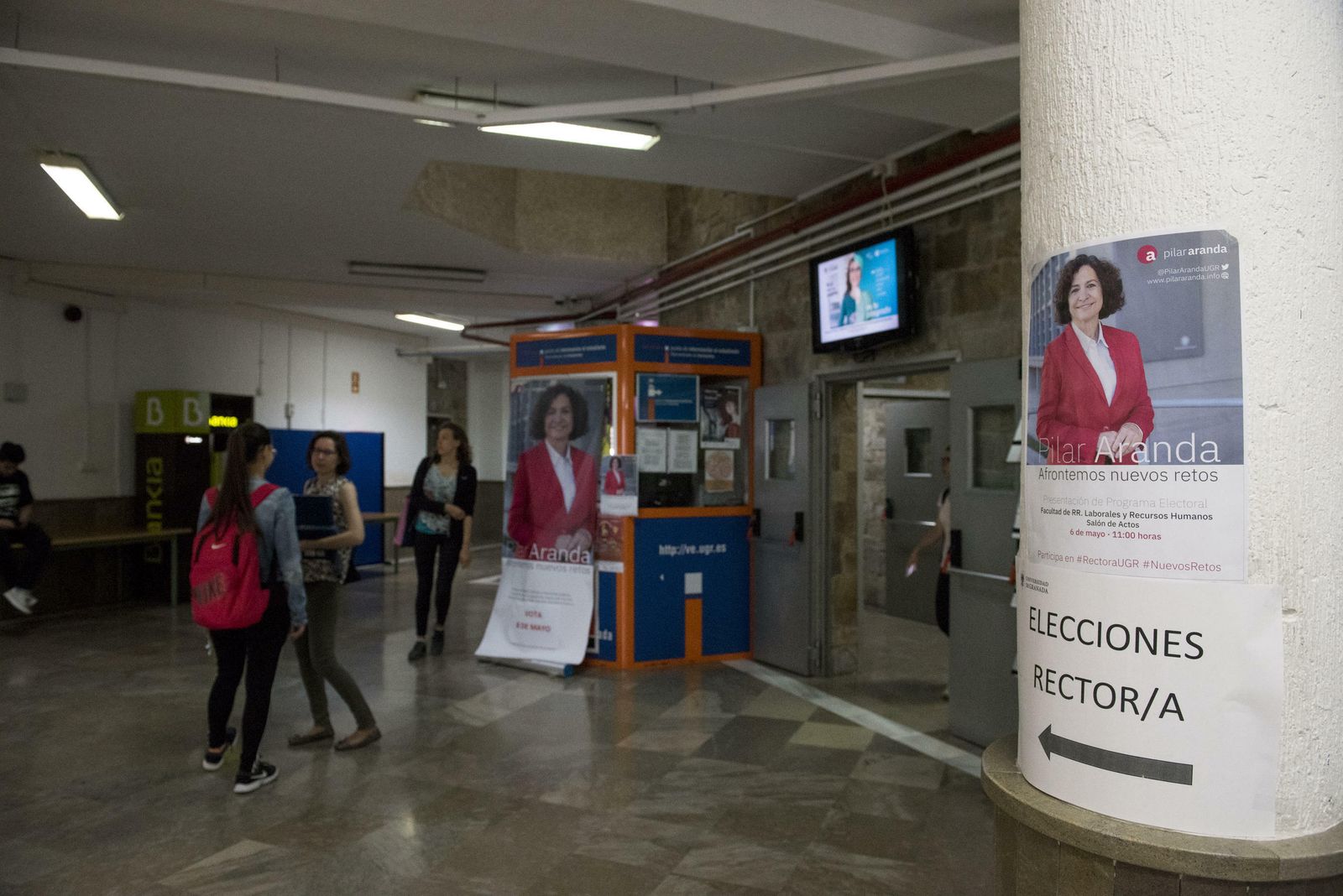 Las mejores imágenes de las elecciones en la UGR