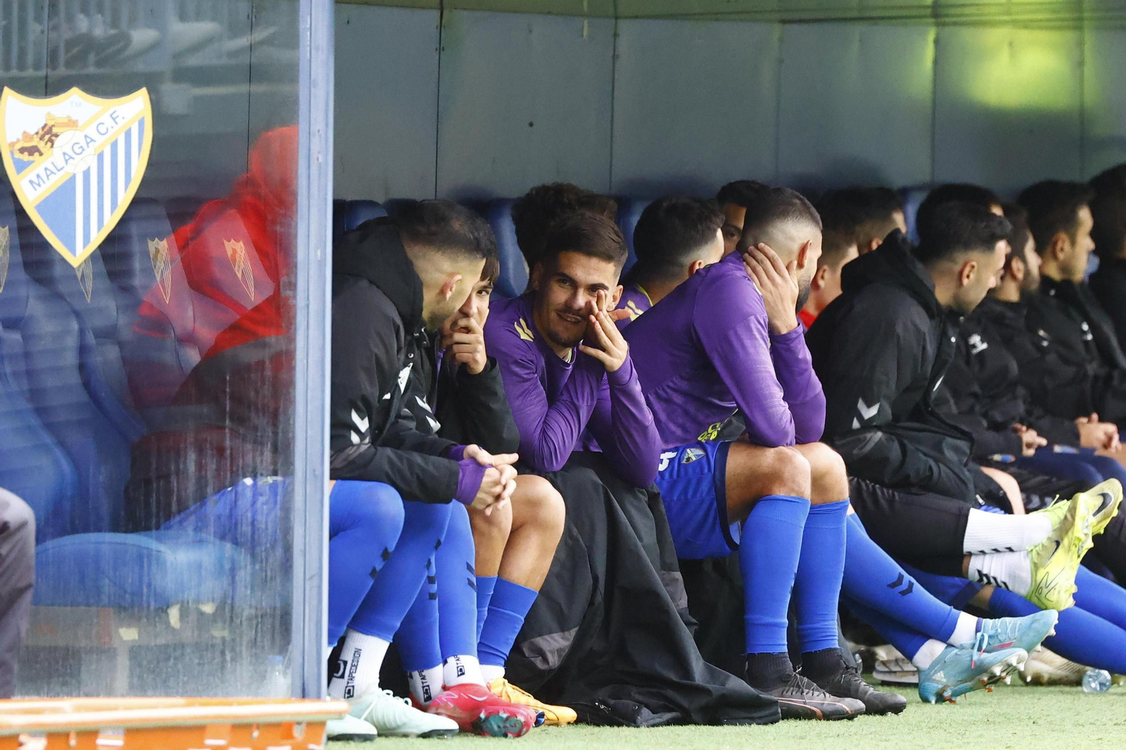 El Málaga CF-Cádiz, en fotos