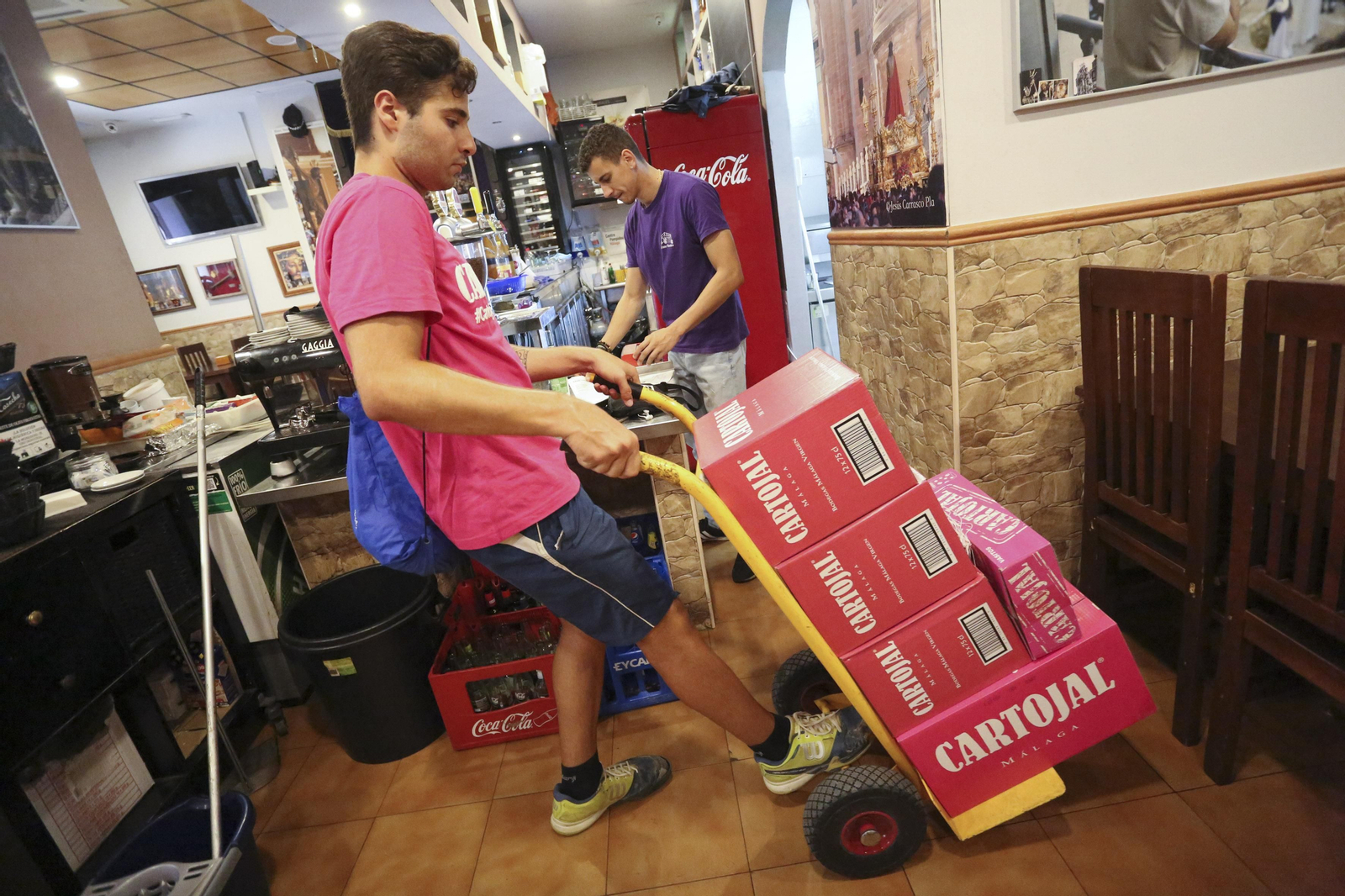Así avanza el montaje de la Feria de Málaga a poco más de una semana de su inicio (fotos)