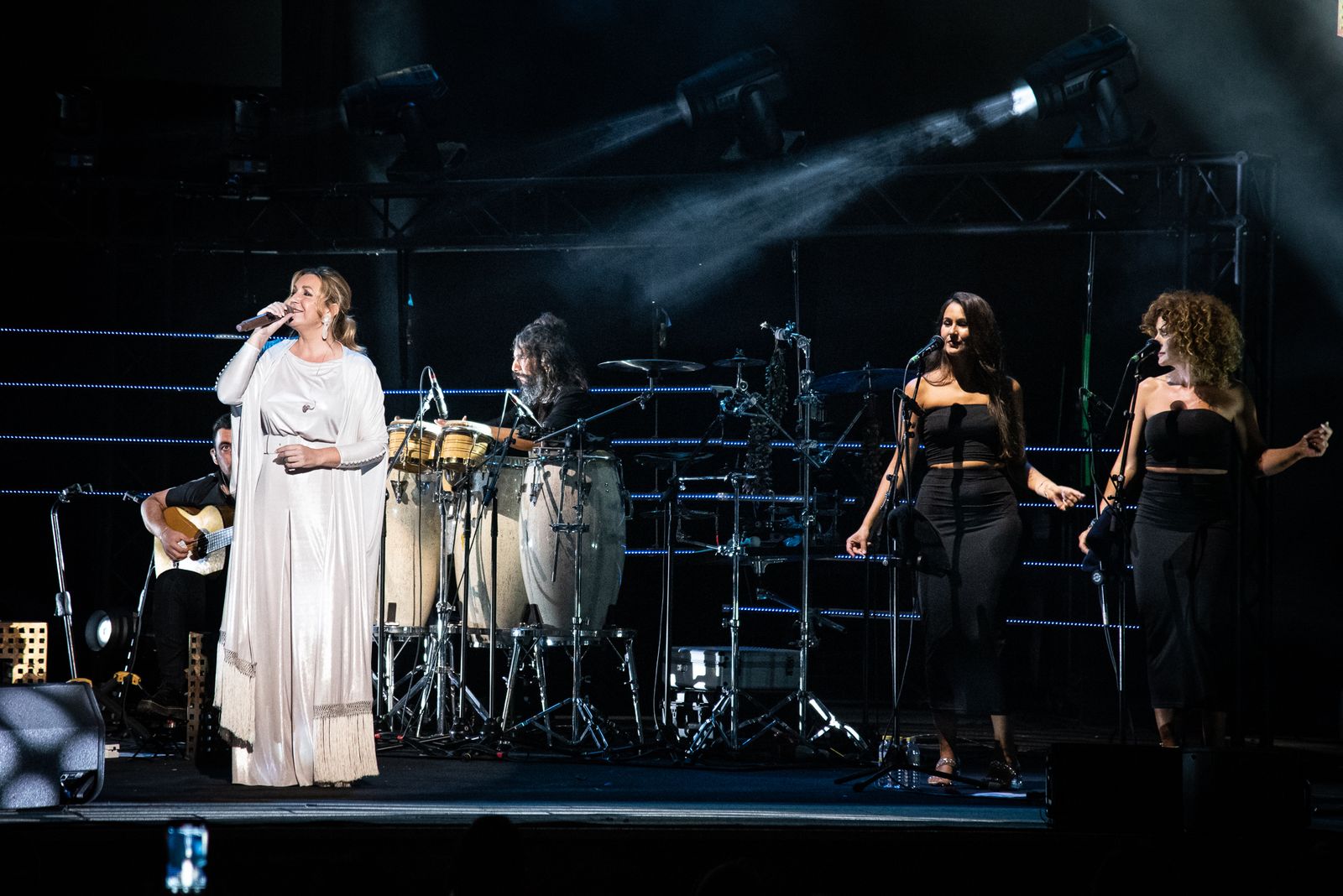 Imágenes del concierto de Niña Pastori en el Foro Iberoamericano de la Rábida
