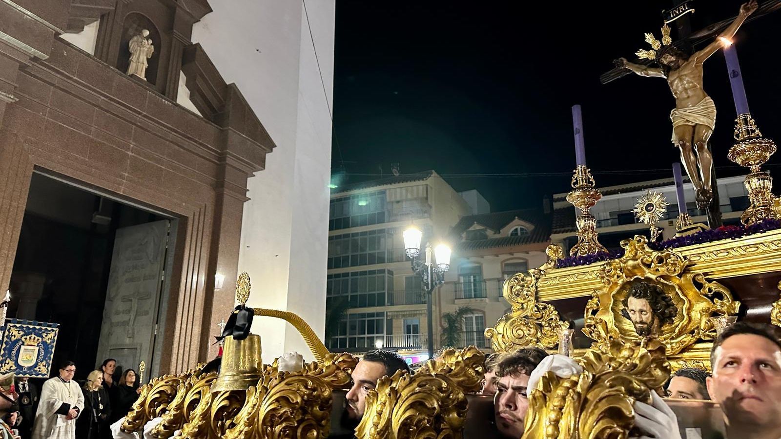 El trono del Santísimo Cristo de la Expiración.