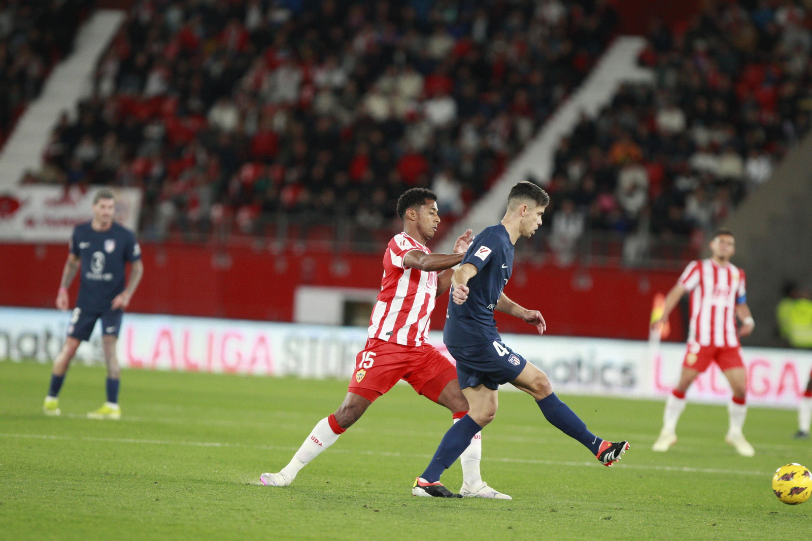 Las mejores imágenes del partido U.D. Almería-Atlético de Madrid