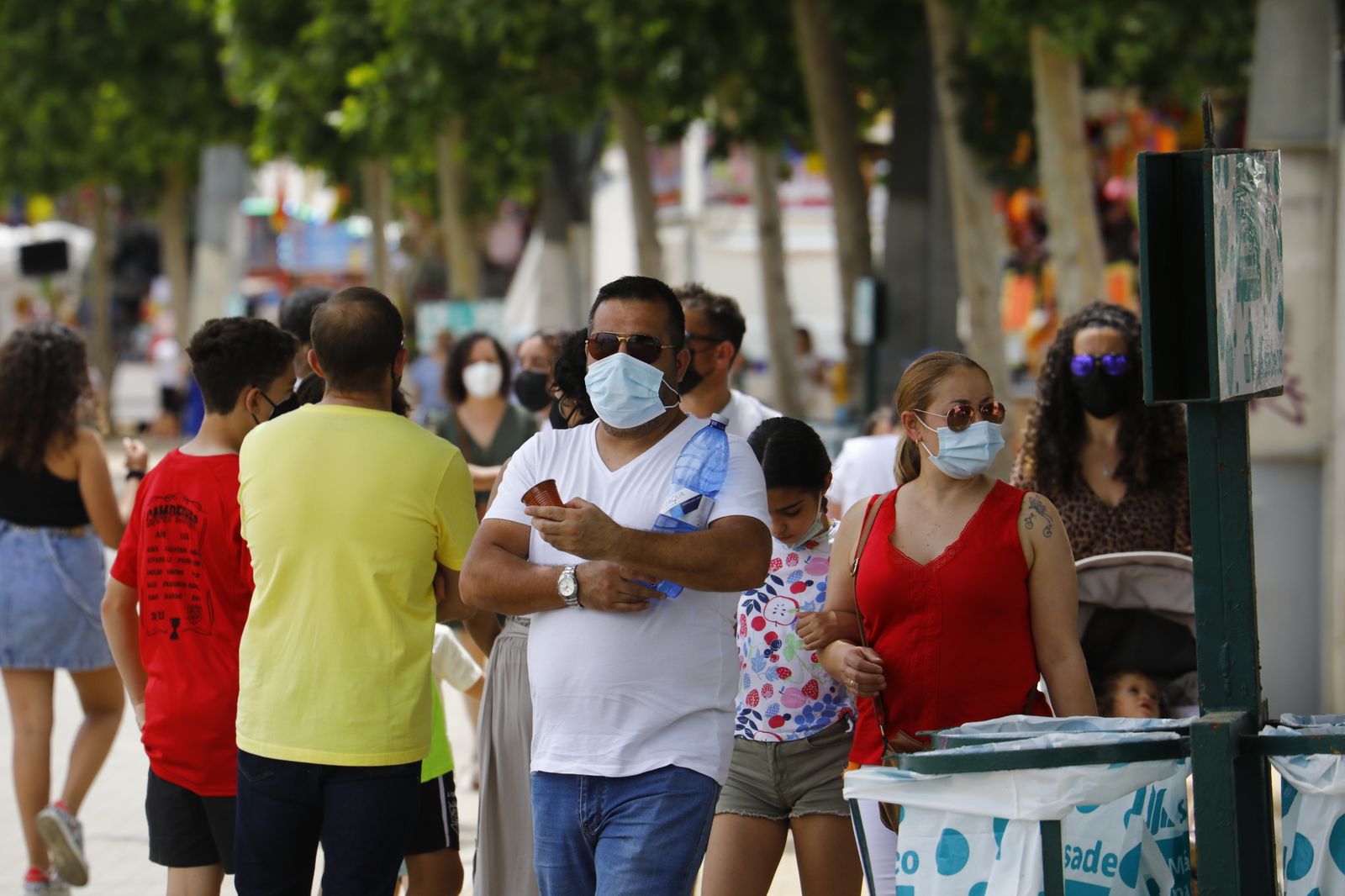 Las imágenes del segundo fin de semana de atracciones en El Arenal