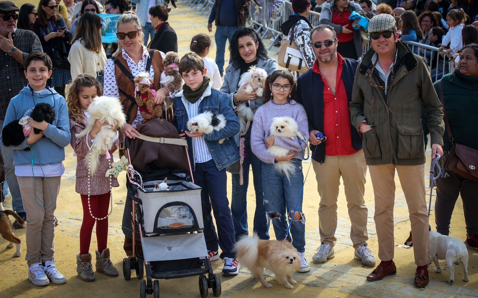 Fiesta de san Antón 2024 en Jerez