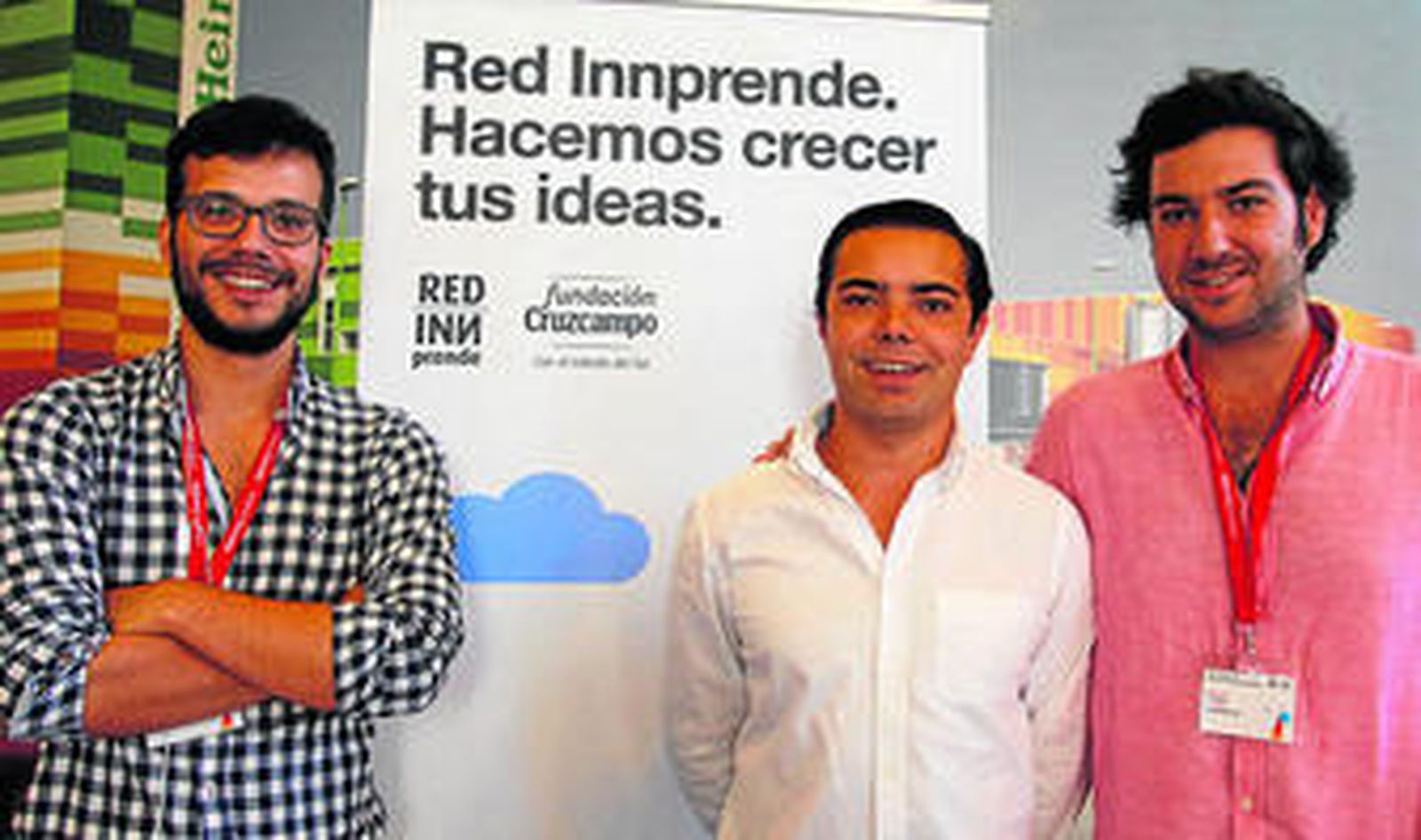 Representantes de los proyectos gaditanos seleccionados.