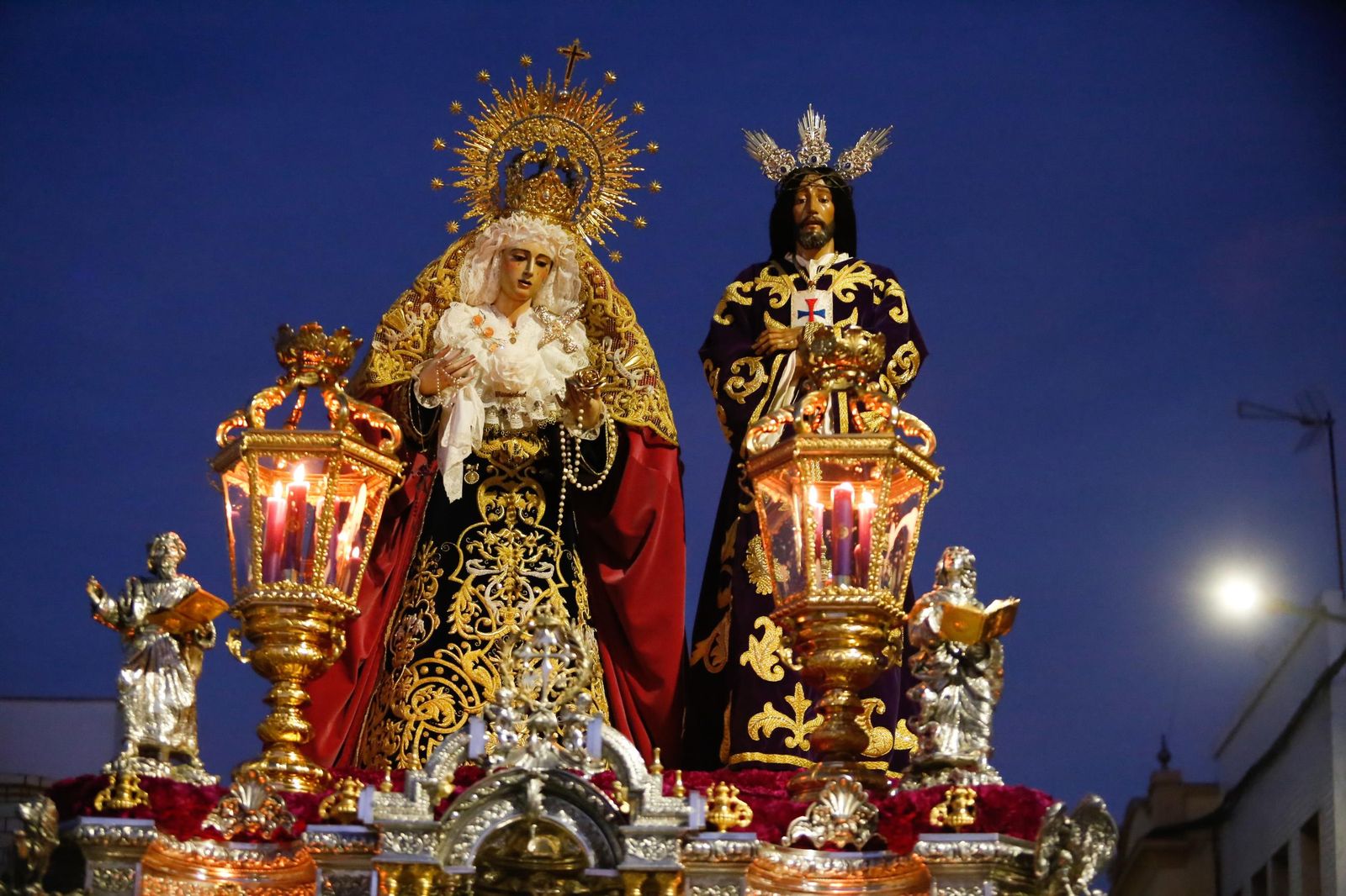 Procesión extraordinaria por el 75 aniversario de la hermandad del Medinaceli de La Línea