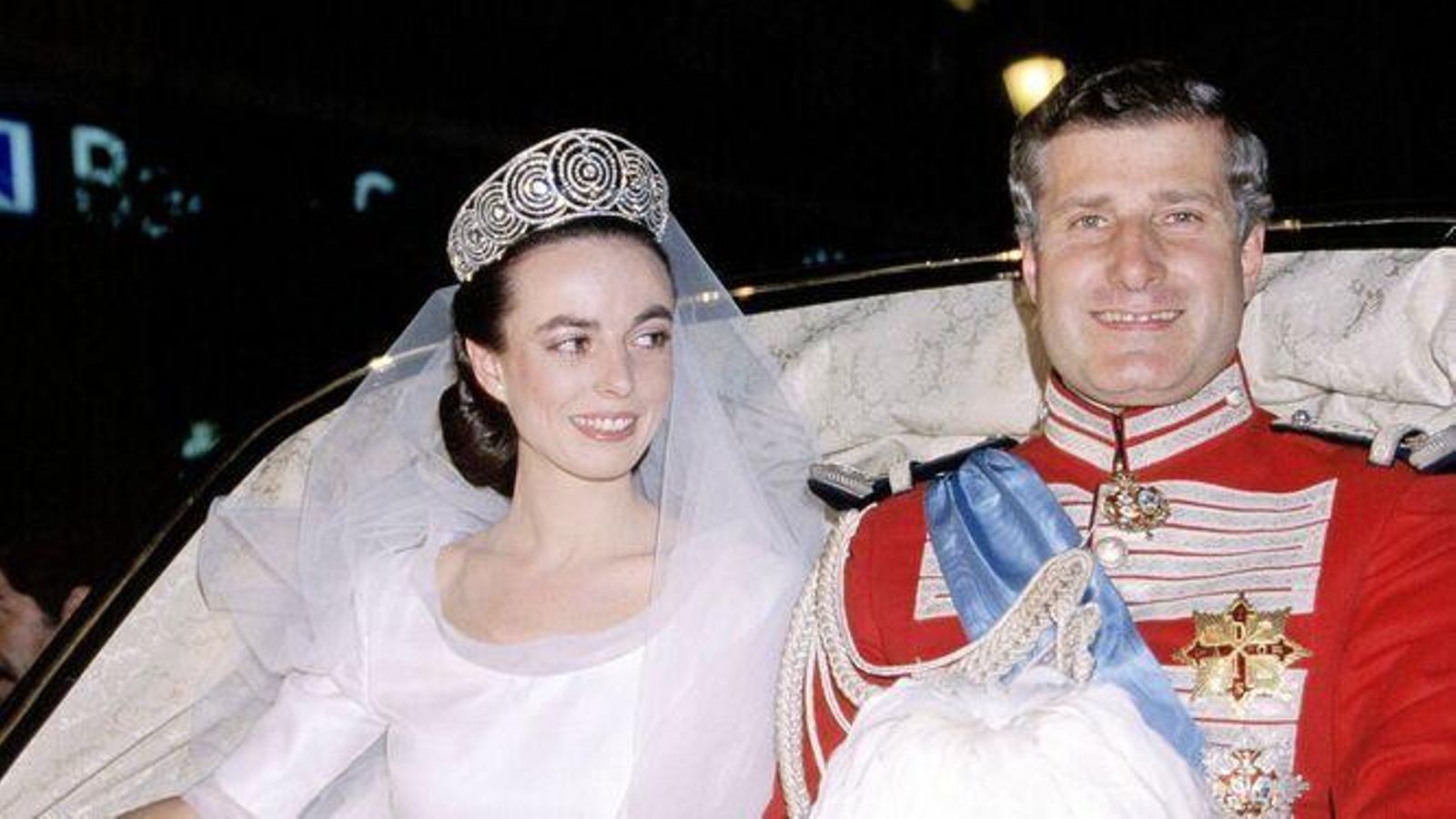 El Duque de Alba después de contraer matrimonio