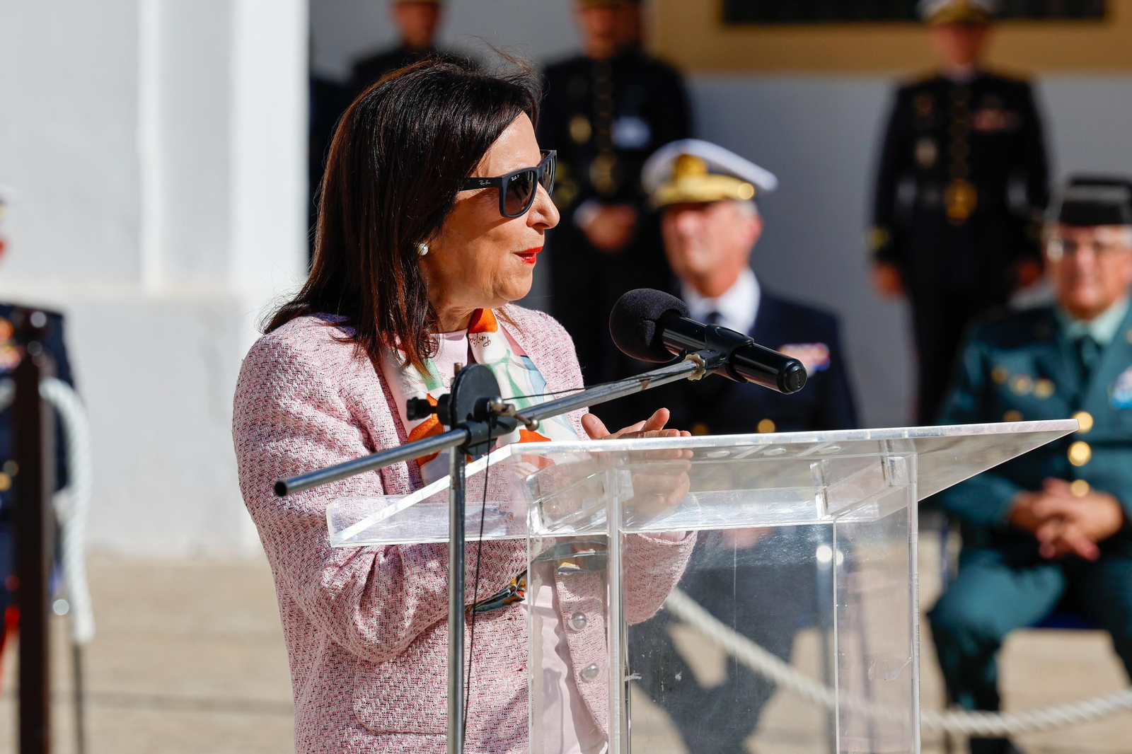 Las condecoraciones a los infantes de marina que participaron en la misión de la DANA, en imágenes