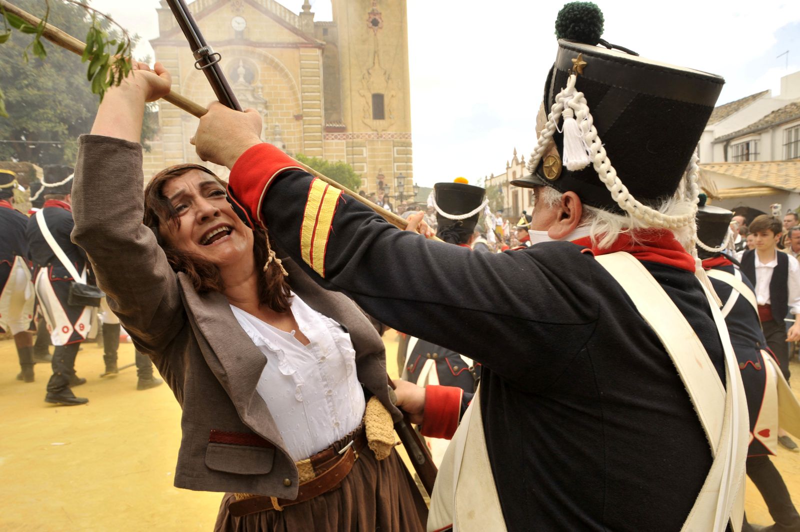 Imágenes de la recreación histórica de Algodonales