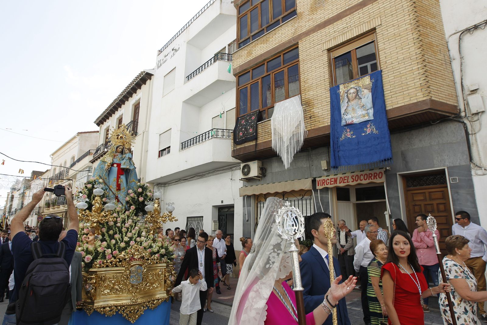 Fotogalería Procesión Virgen del Socorro. Tíjola