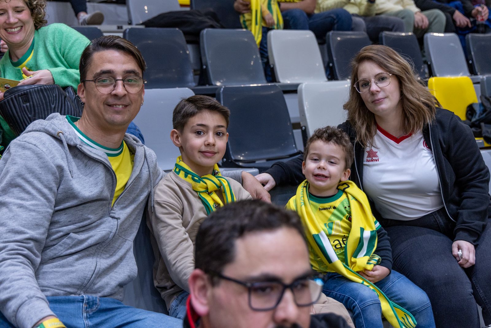 Las mejores imágenes de las tablas entre Jaén Paraíso Interior FS y Noia Portus Apostoli