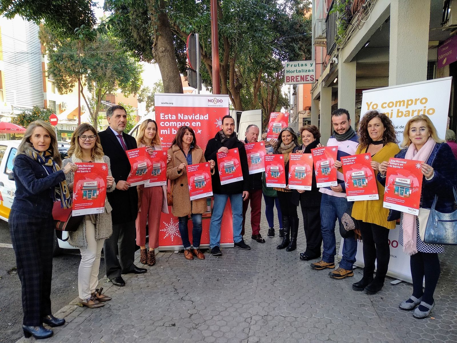 Carmen Castreño en la presentación de la campaña #YoComproEnMiBarrio