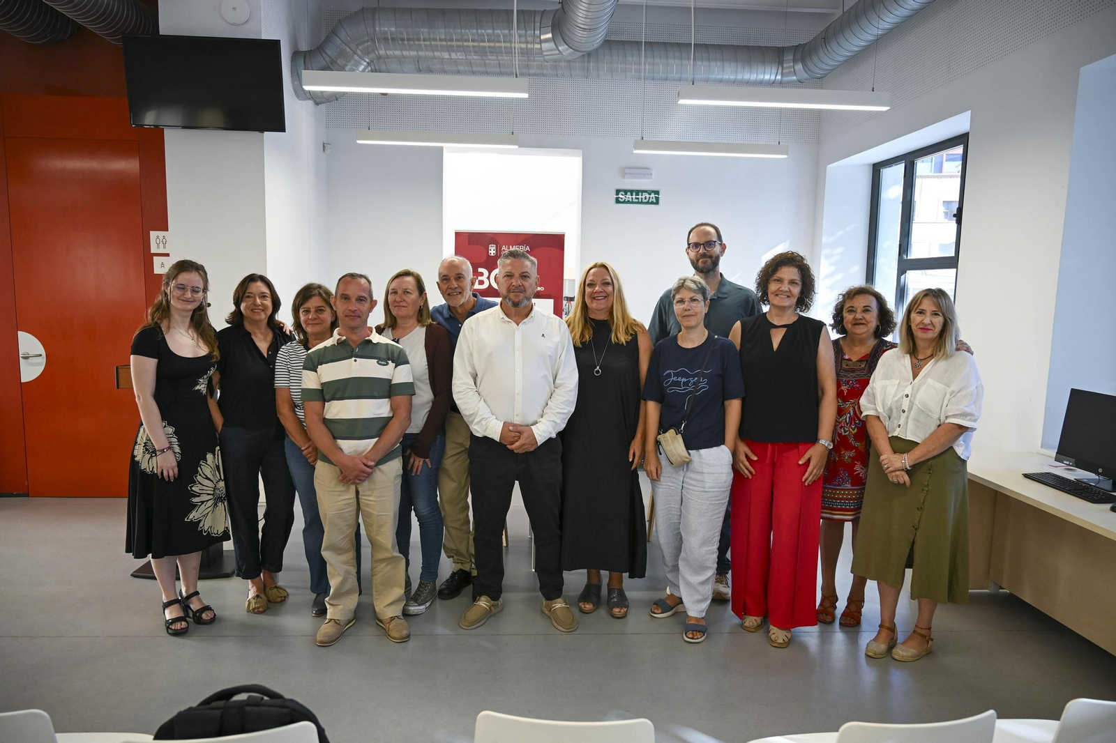 Diego Cruz tras la presentación de la programación de la red municipal de bibliotecas.