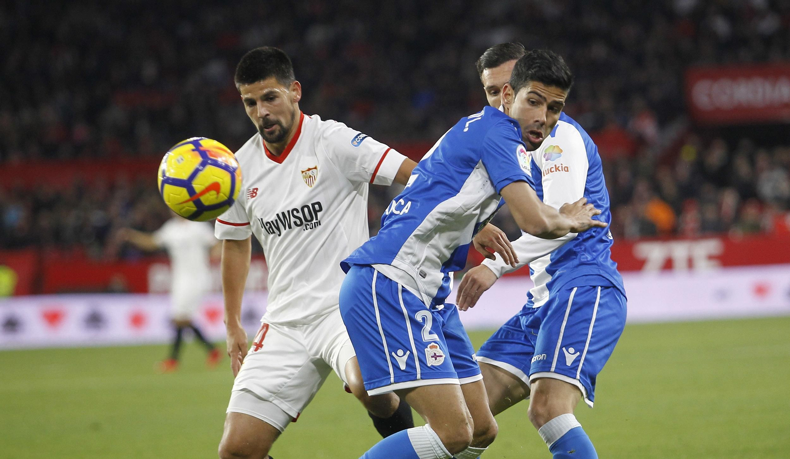 Las imágenes del Sevilla-Deportivo de la Coruña
