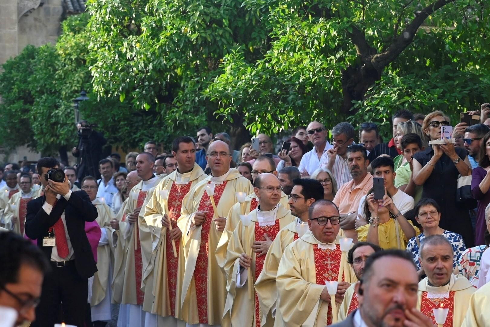 La procesión del Corpus Christi en Córdoba, en fotografías
