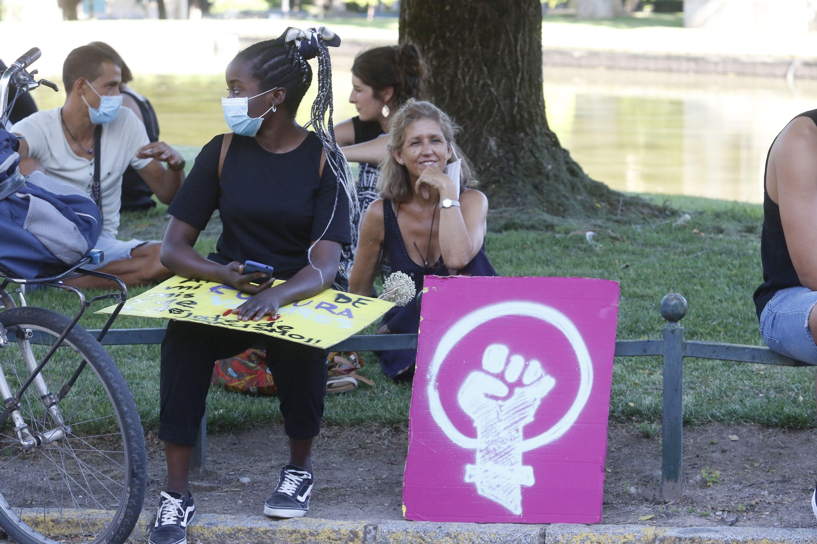 Estas son las fotos de la marcha pacífica por la dignidad humana