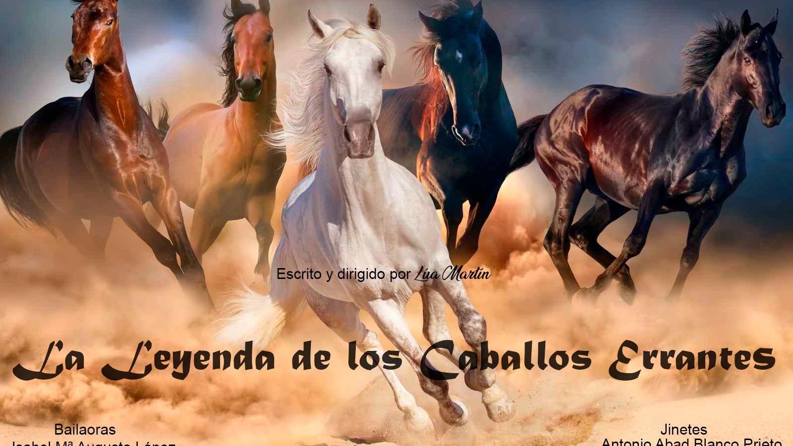 Cartel La leyenda de los caballos errantes