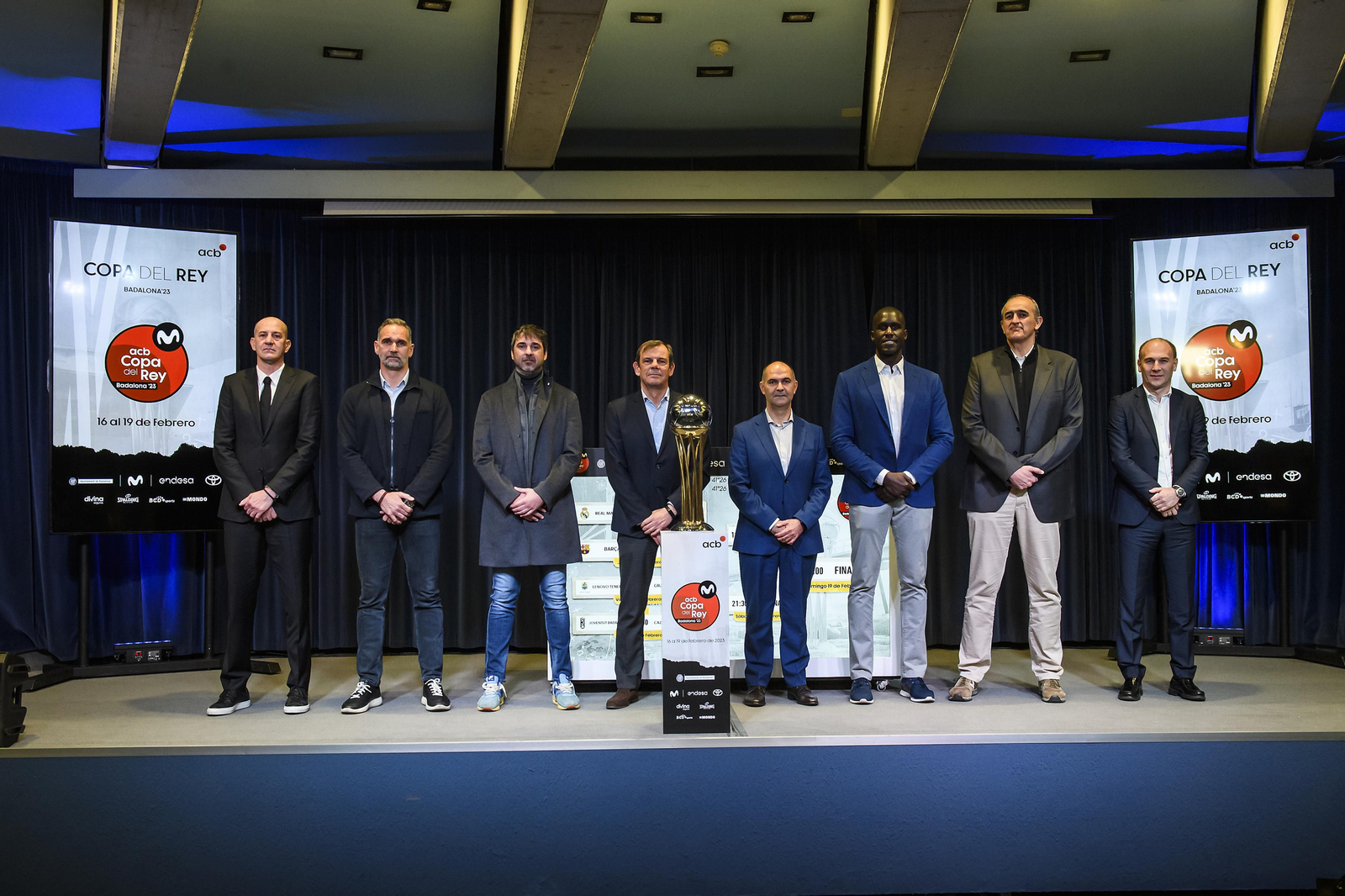 Las fotos del sorteo de la Copa del Rey de Badalona