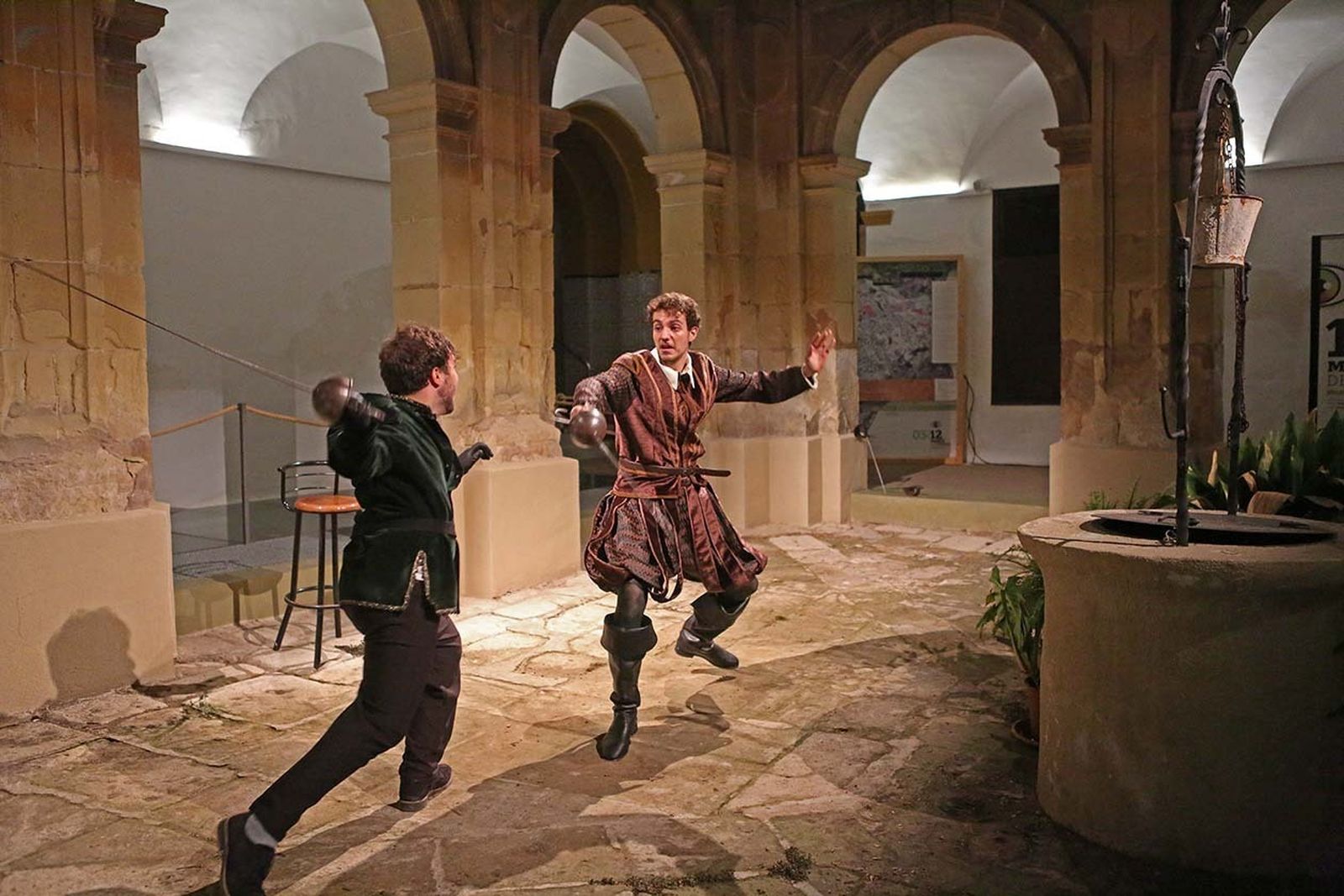Escena de 'Bastardos en lucha' que llega hoy a Diputación.