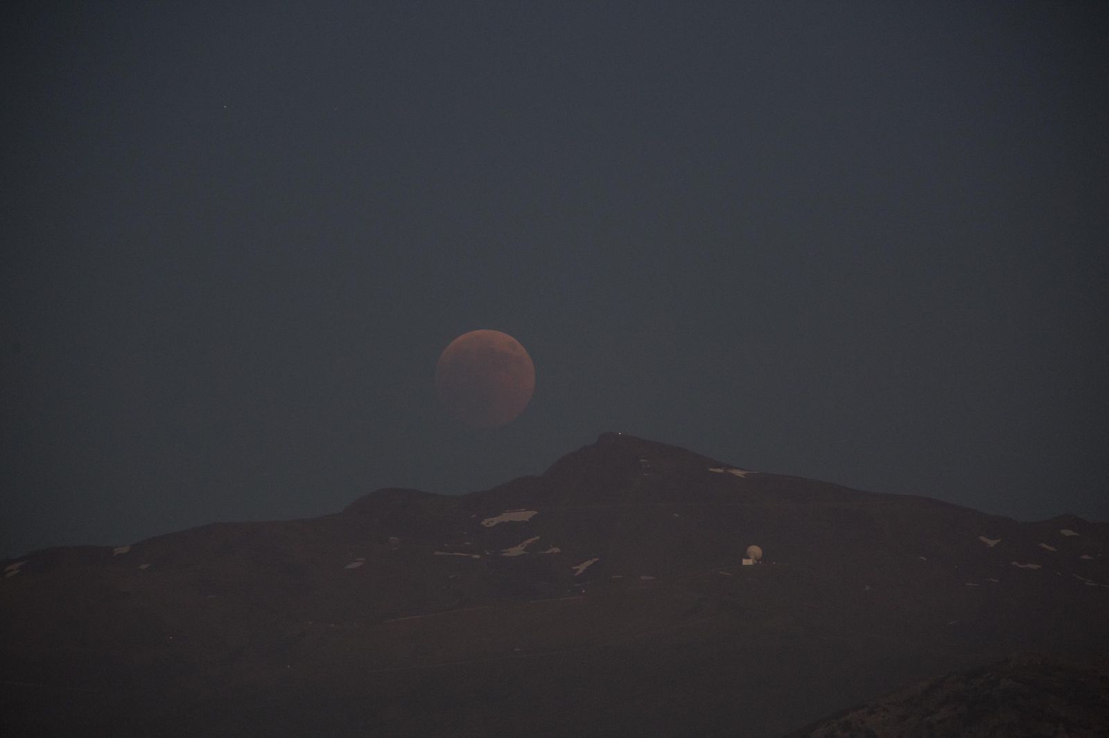 Eclipse de luna del pasado mes de julio.
