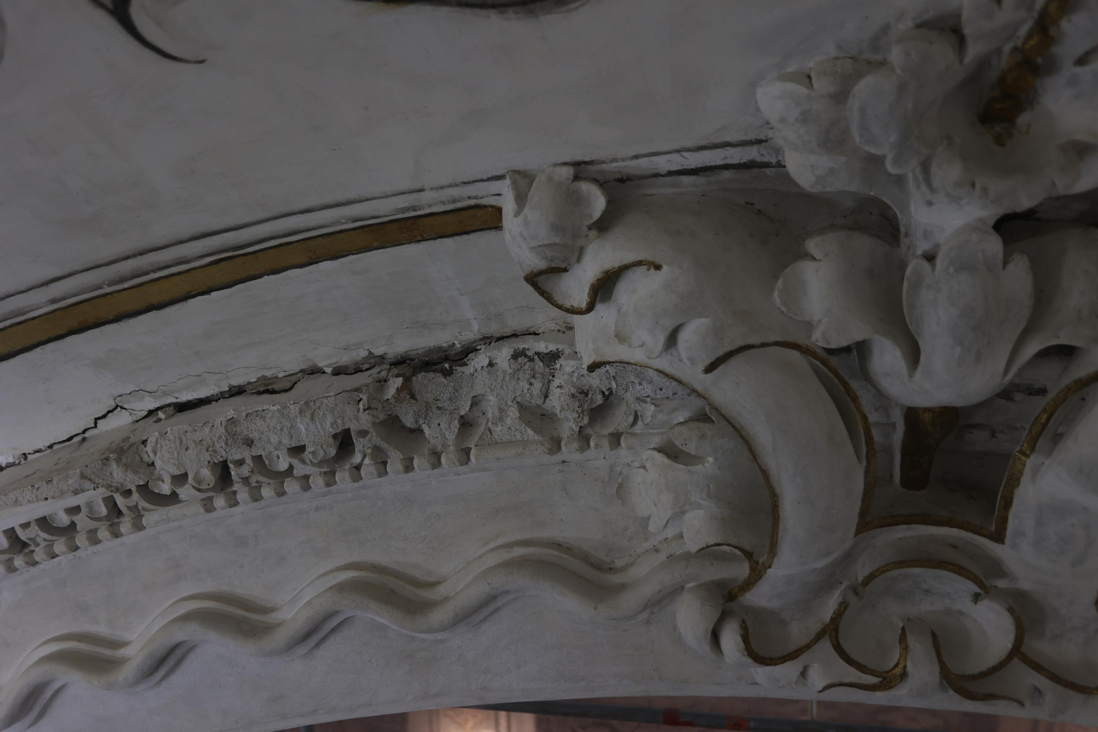 Restauración de las pinturas murales de la Iglesia de la Magdalena