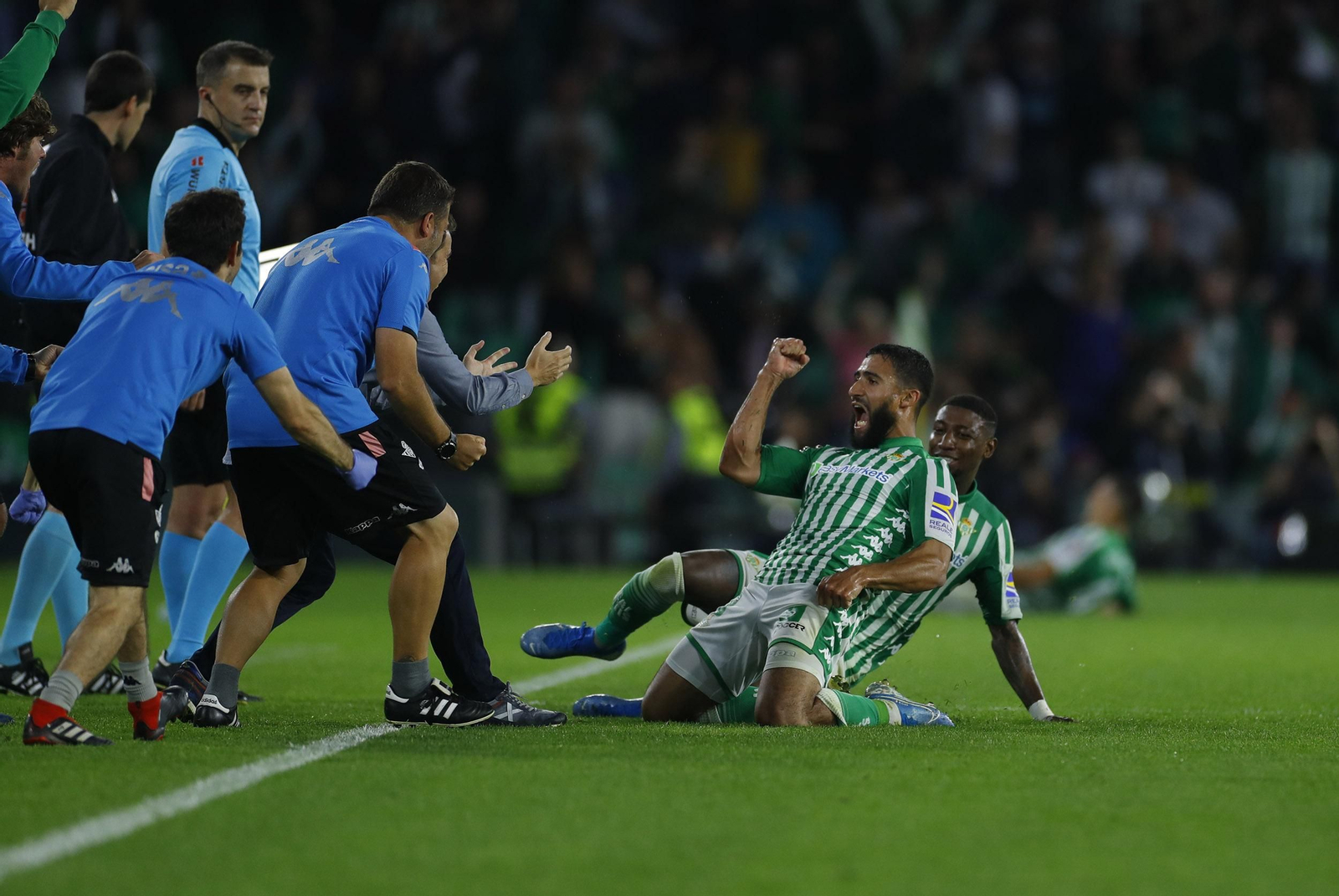 Las imágenes del Betis-Celta