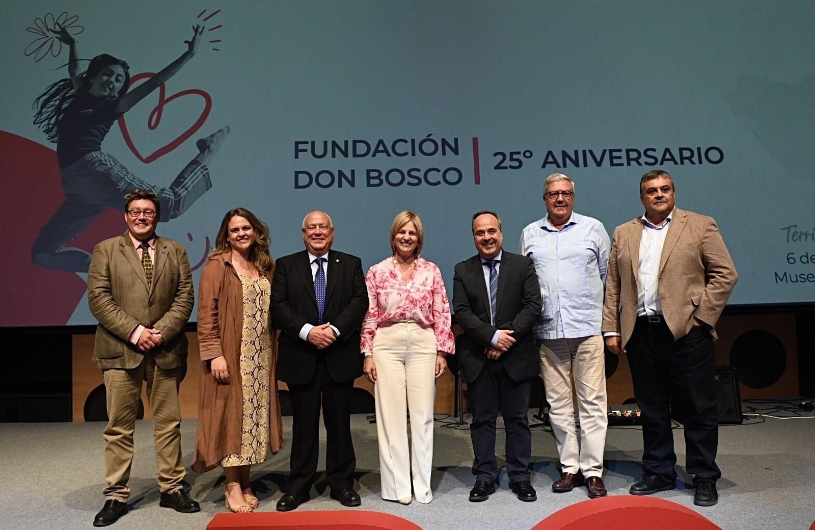 Imagen de la celebración del 25 aniversario de la Fundación Don Bosco en Jerez