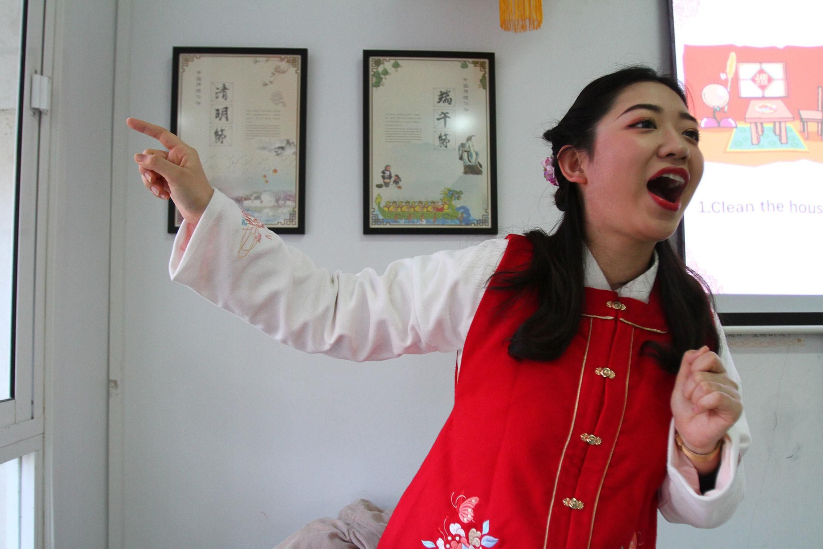 Celebración Año Nuevo chino en el IES Diego de Guzmán.