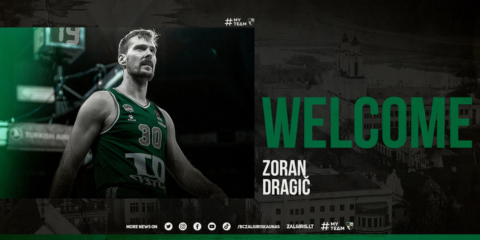 Zoran Dragic, fichaje del Zalgiris.