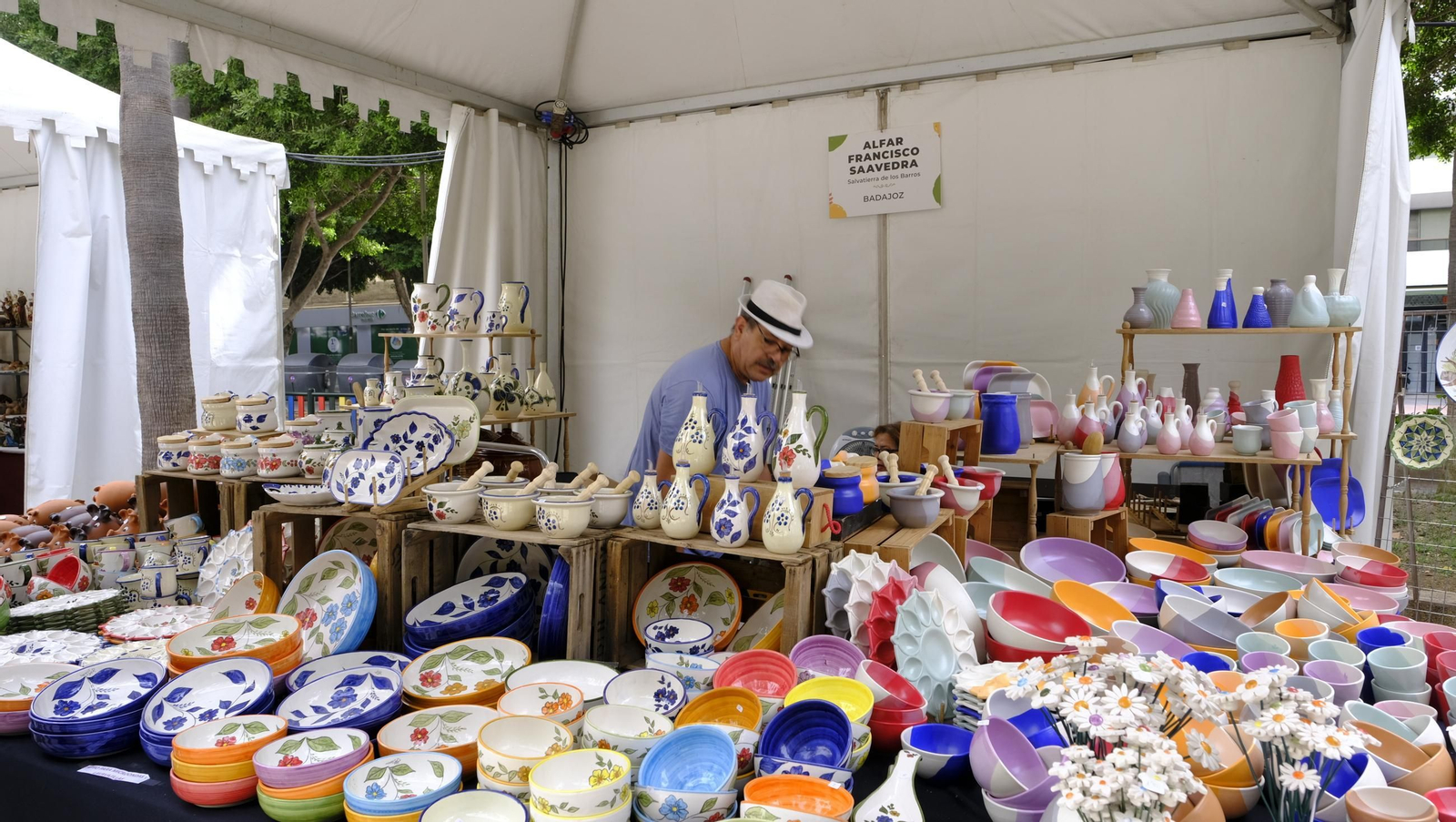 Las imágenes de la alfarería de la Feria de Almería 2025