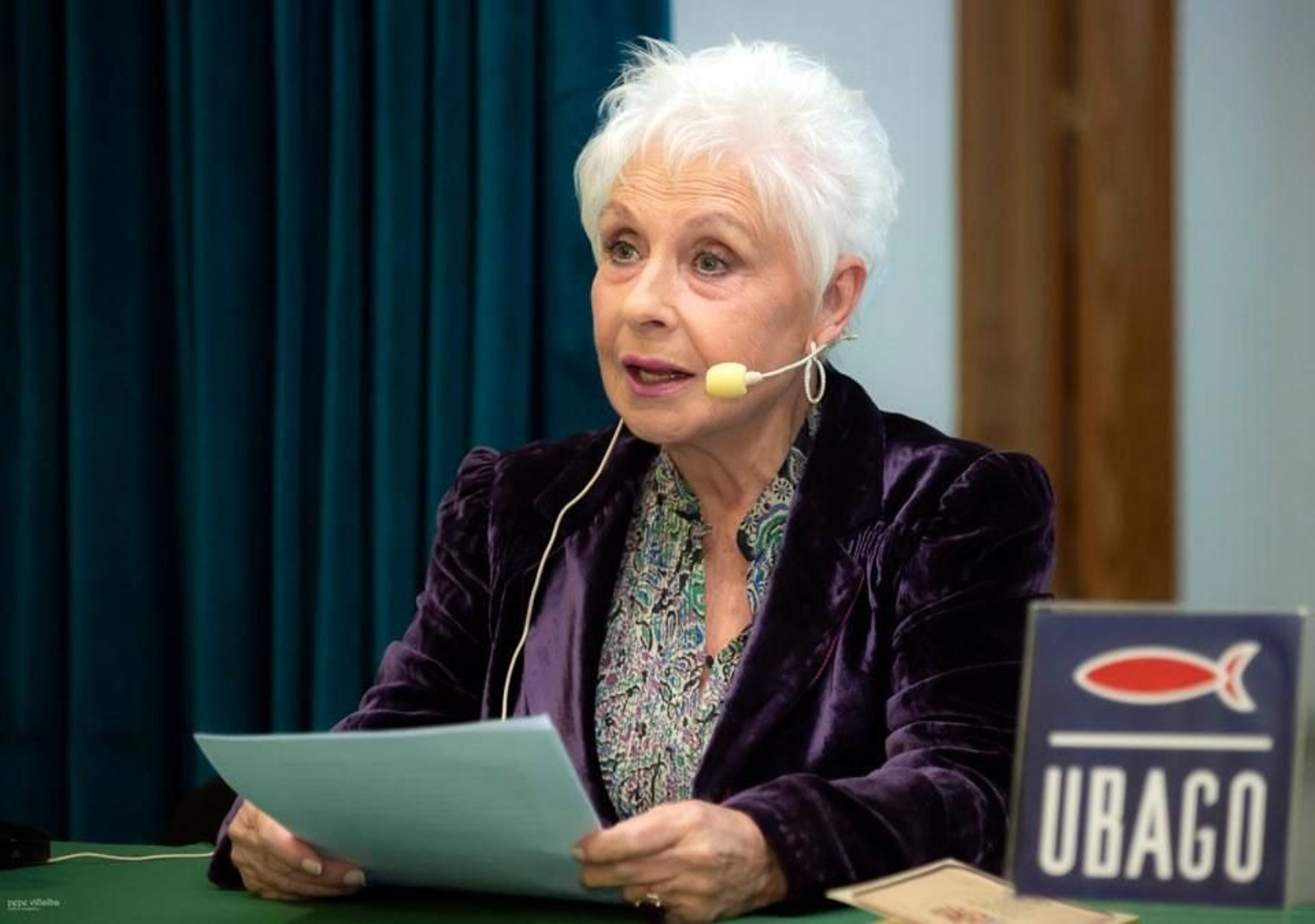 Amalia Soro, en una de las conferencias del Ateneo de la Bahía - Campo de Gibraltar.