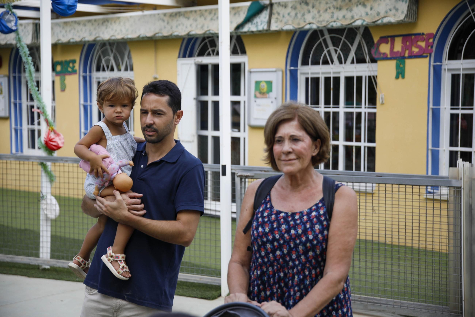 Las imágenes del regreso a las aulas de los más pequeños de Almería