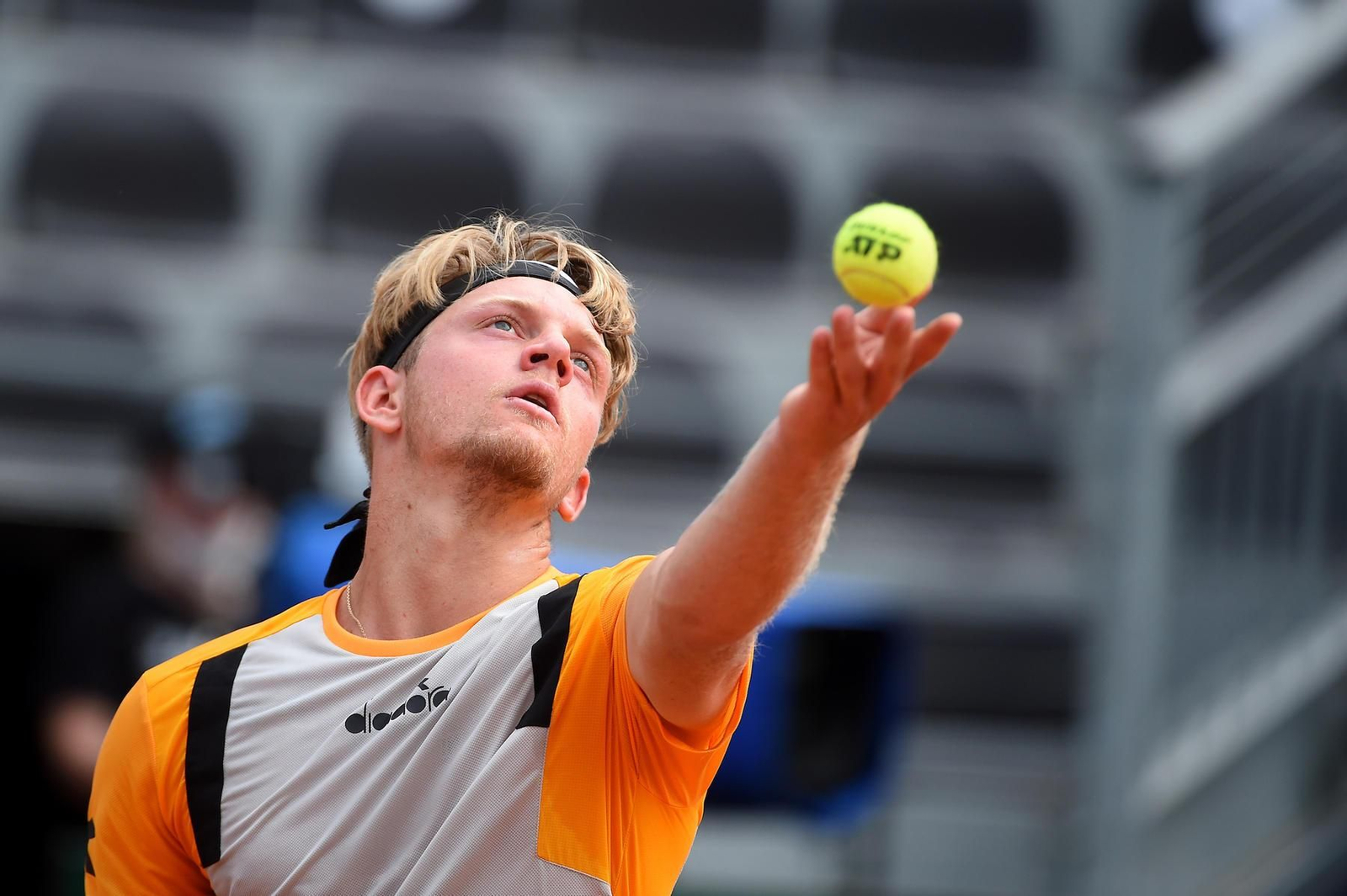 Las fotos de la Alejandro Davidovich ante Novak Djokovic.