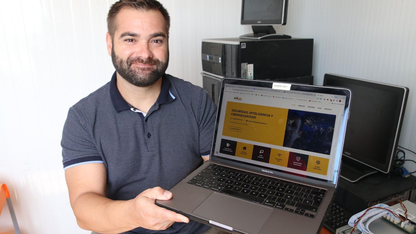 'BE Safe', el portal de su web de ciberseguridad.