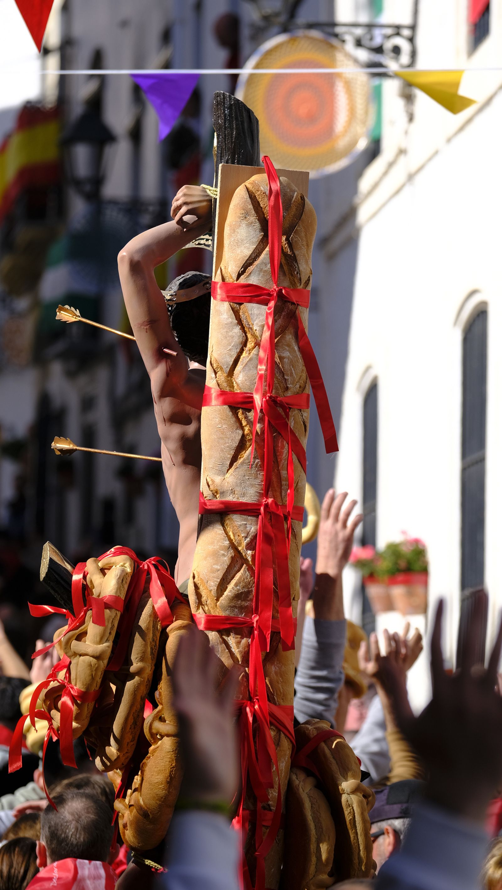 San Sebastián y los roscos de Lubrín, en fotos