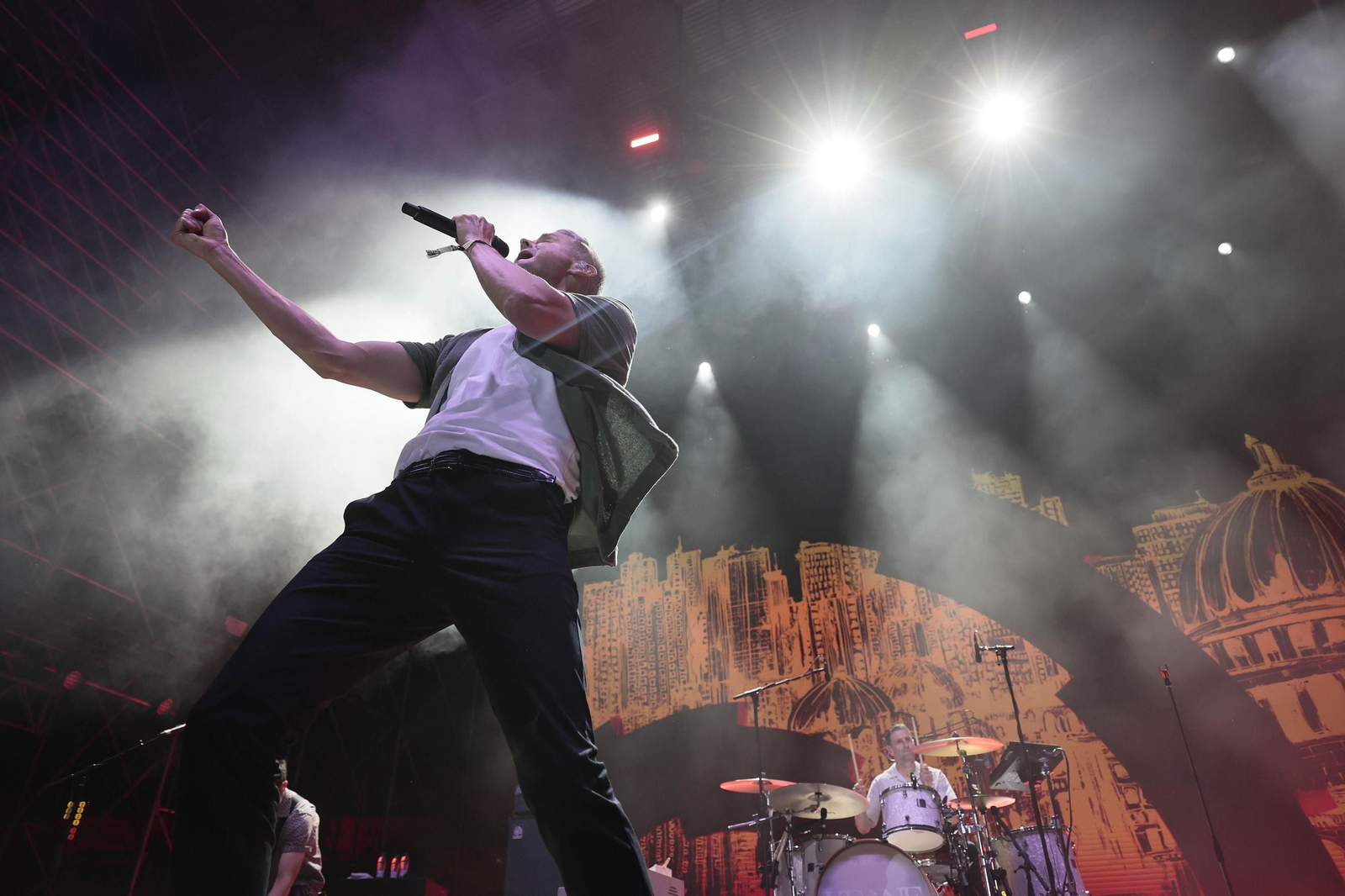 Las imágenes del concierto e Keane