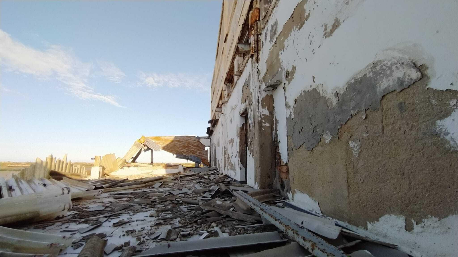 La degradación de la salina La Carabela en San Fernando