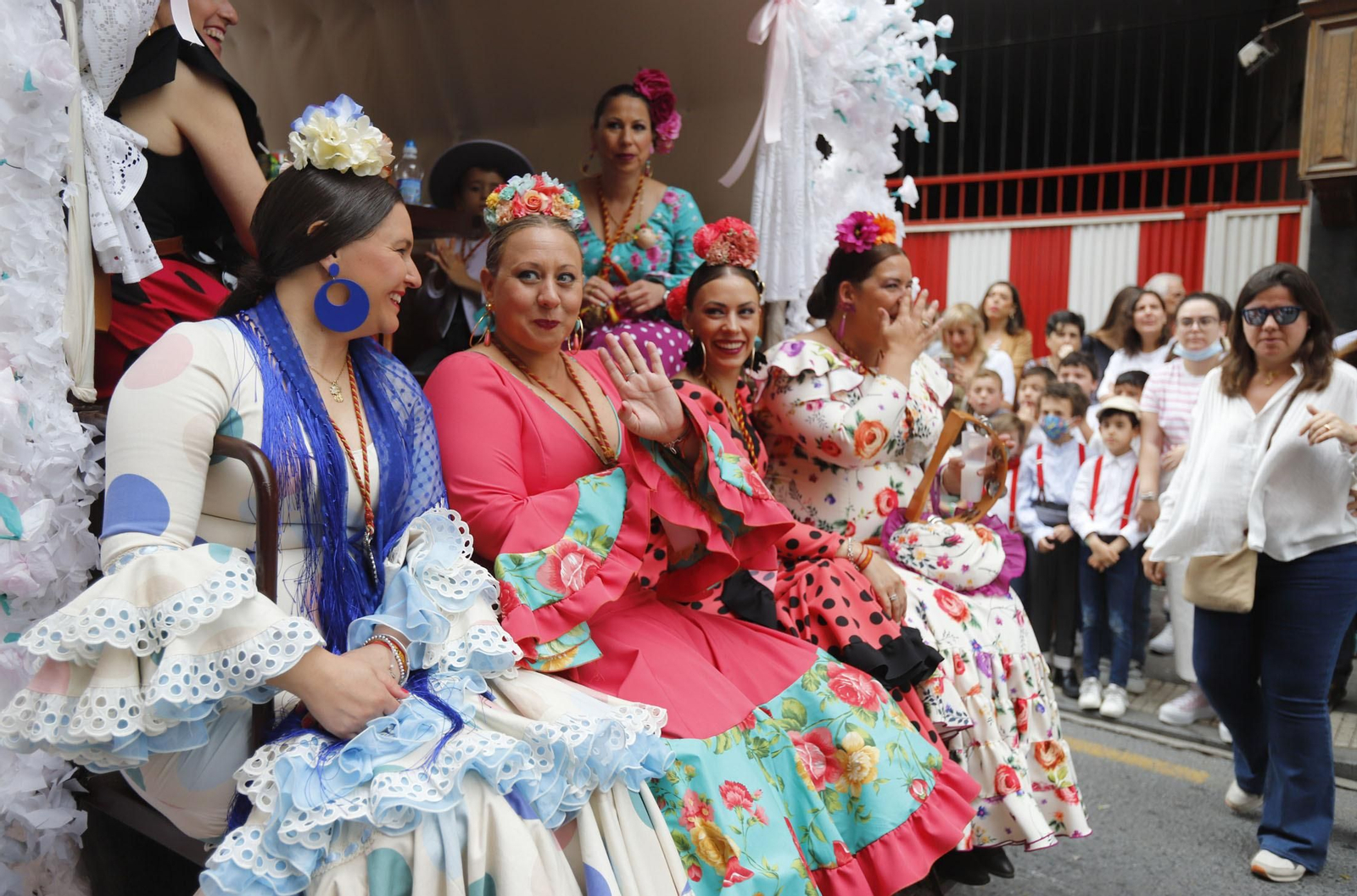 Imágenes de Emigrantes a su paso por el colegio Santo Ángel