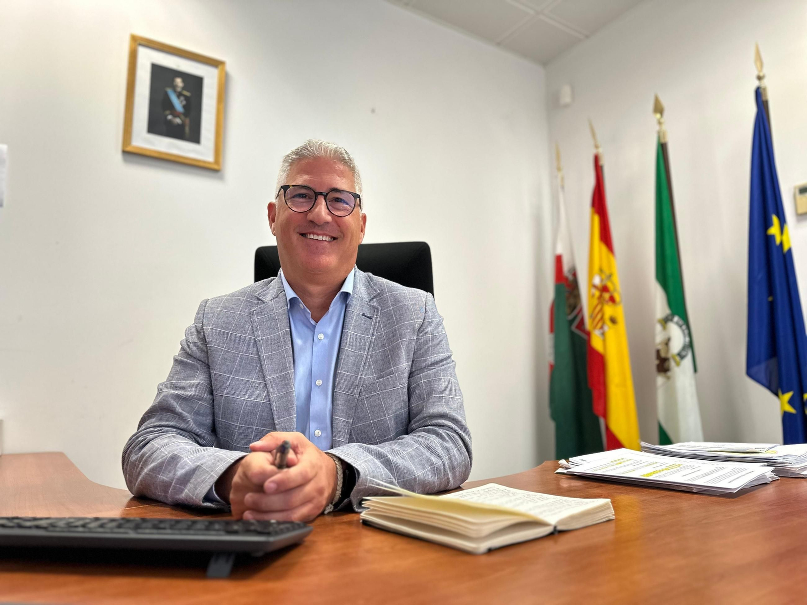 Ismael Torres, alcalde de Huércal de Almería.