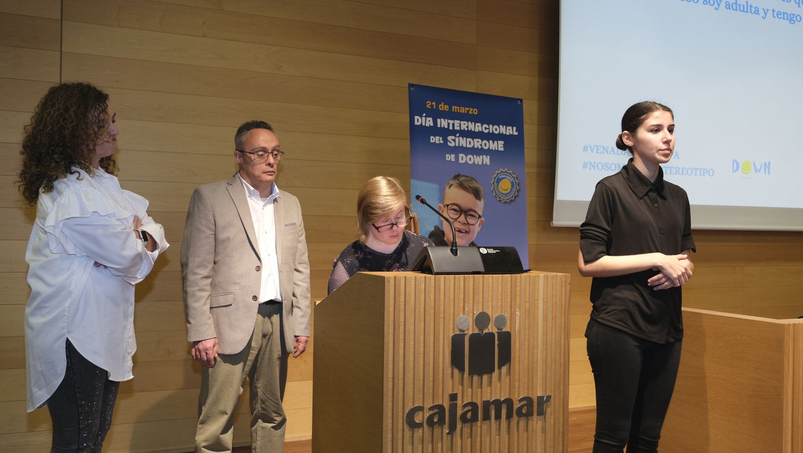 Imágenes de la entrega de los Down de Oro de Almería