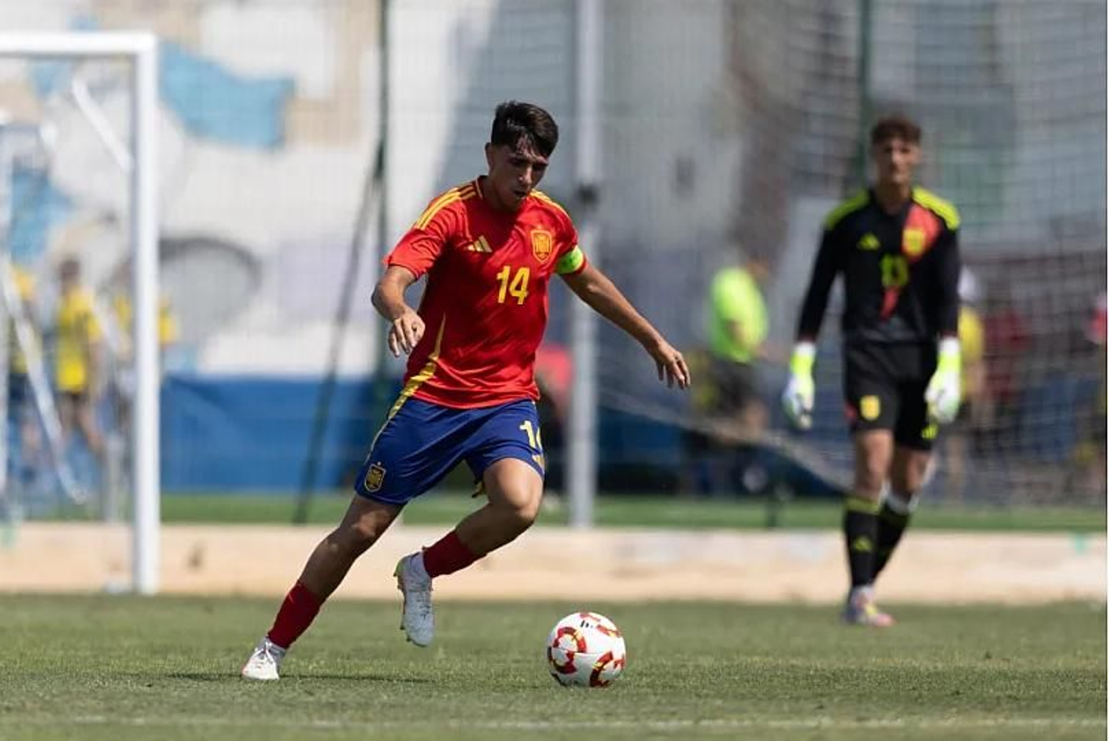 Izan Merino, capitán de España antes del Europeo sub 19
