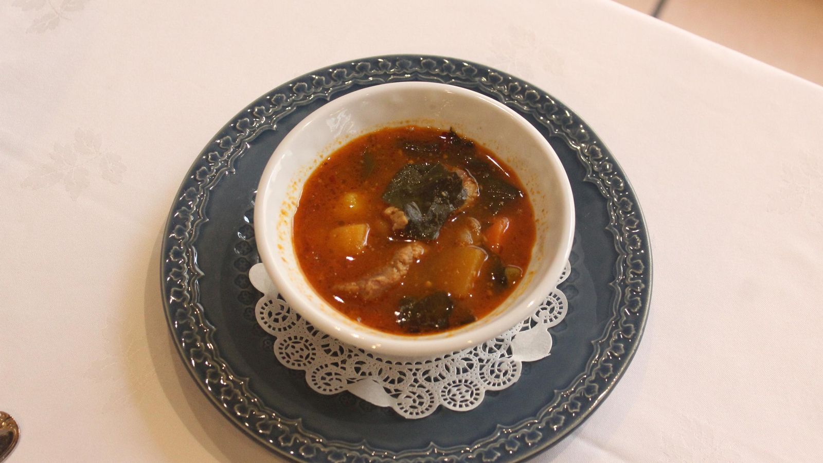 Detalle de un plato.