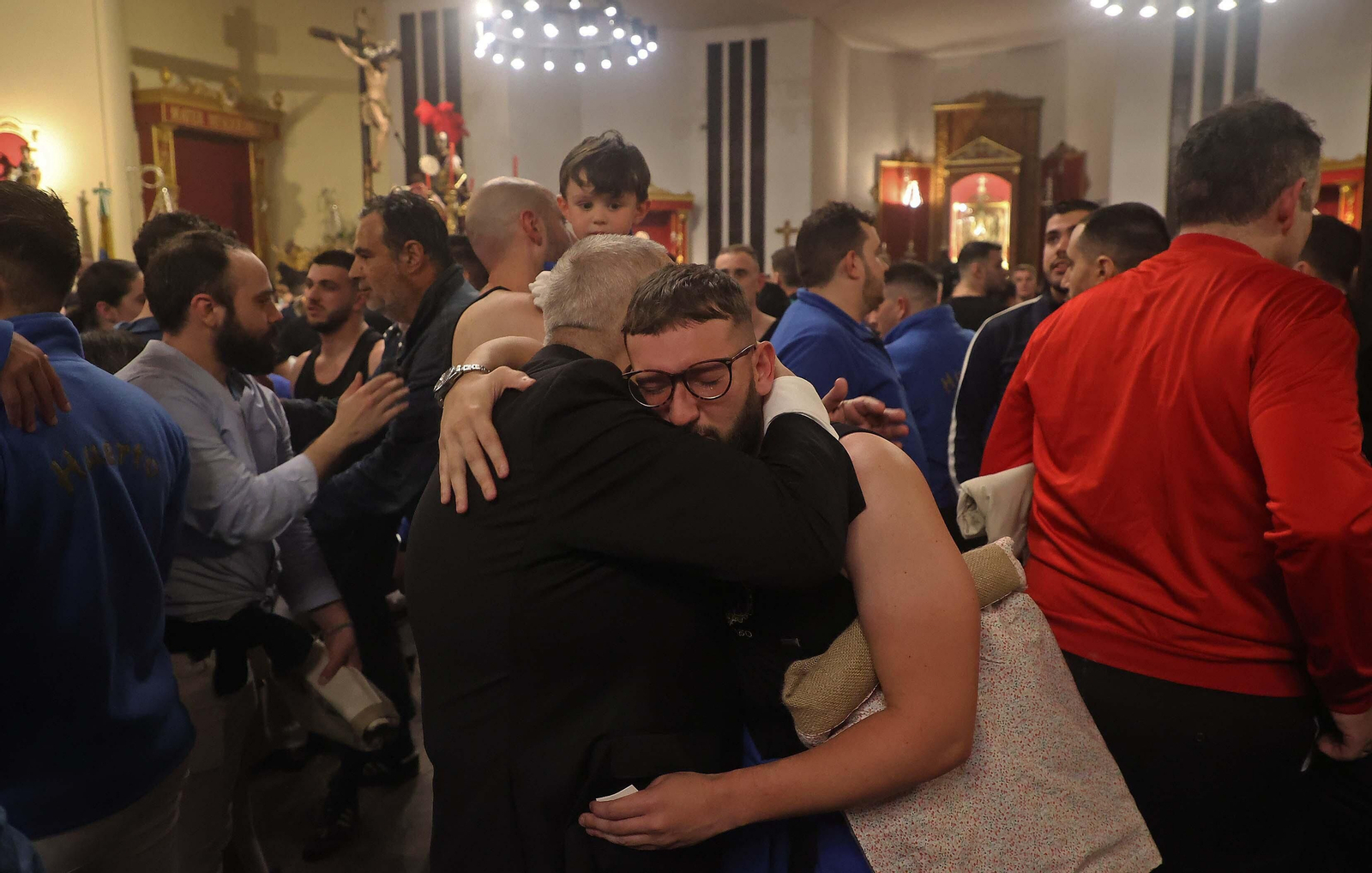Fotos del Domingo de Ramos en Algeciras: La Borriquita y Oración en el Huerto
