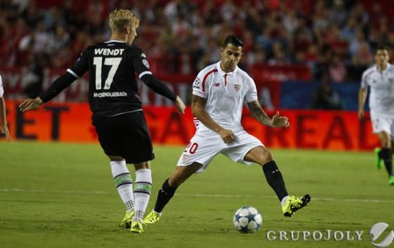 Las imágenes del Sevilla FC-Borussia Mönchengladbach